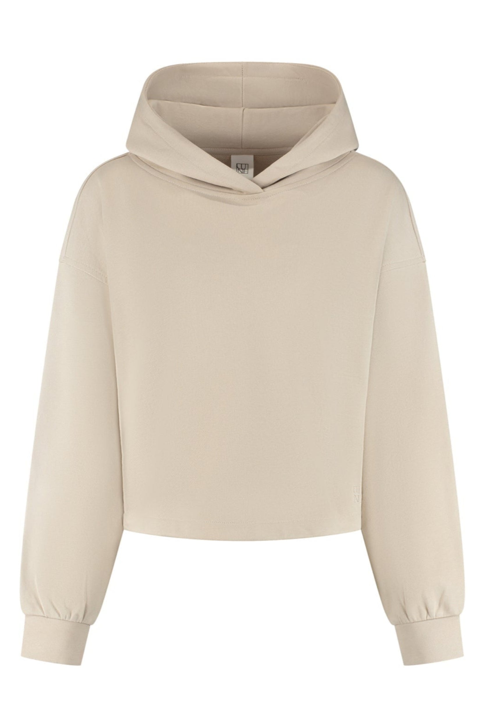 Amelia Cropped Hoodie - Feather