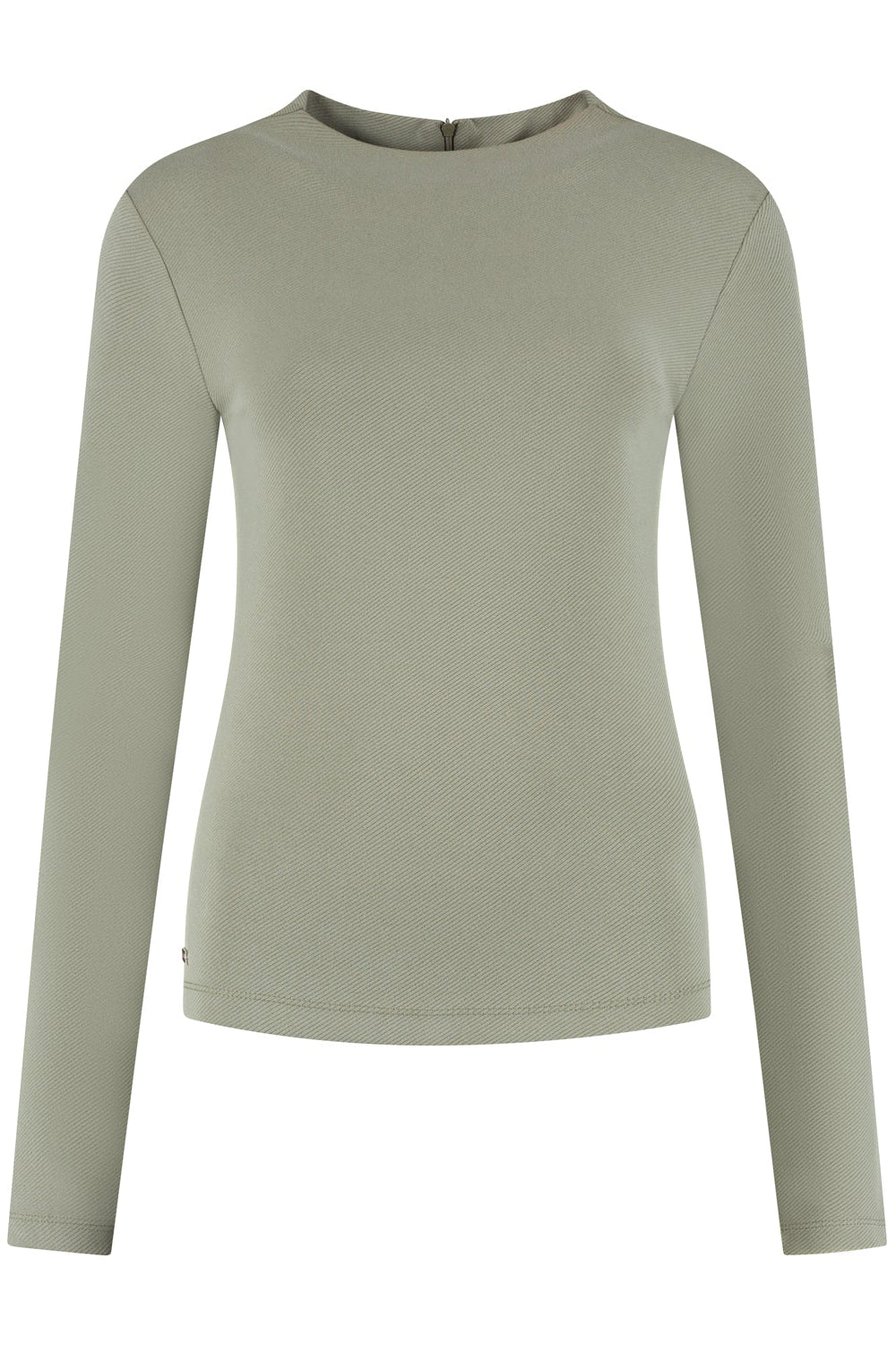 Forest Mock Neck Top - Khaki