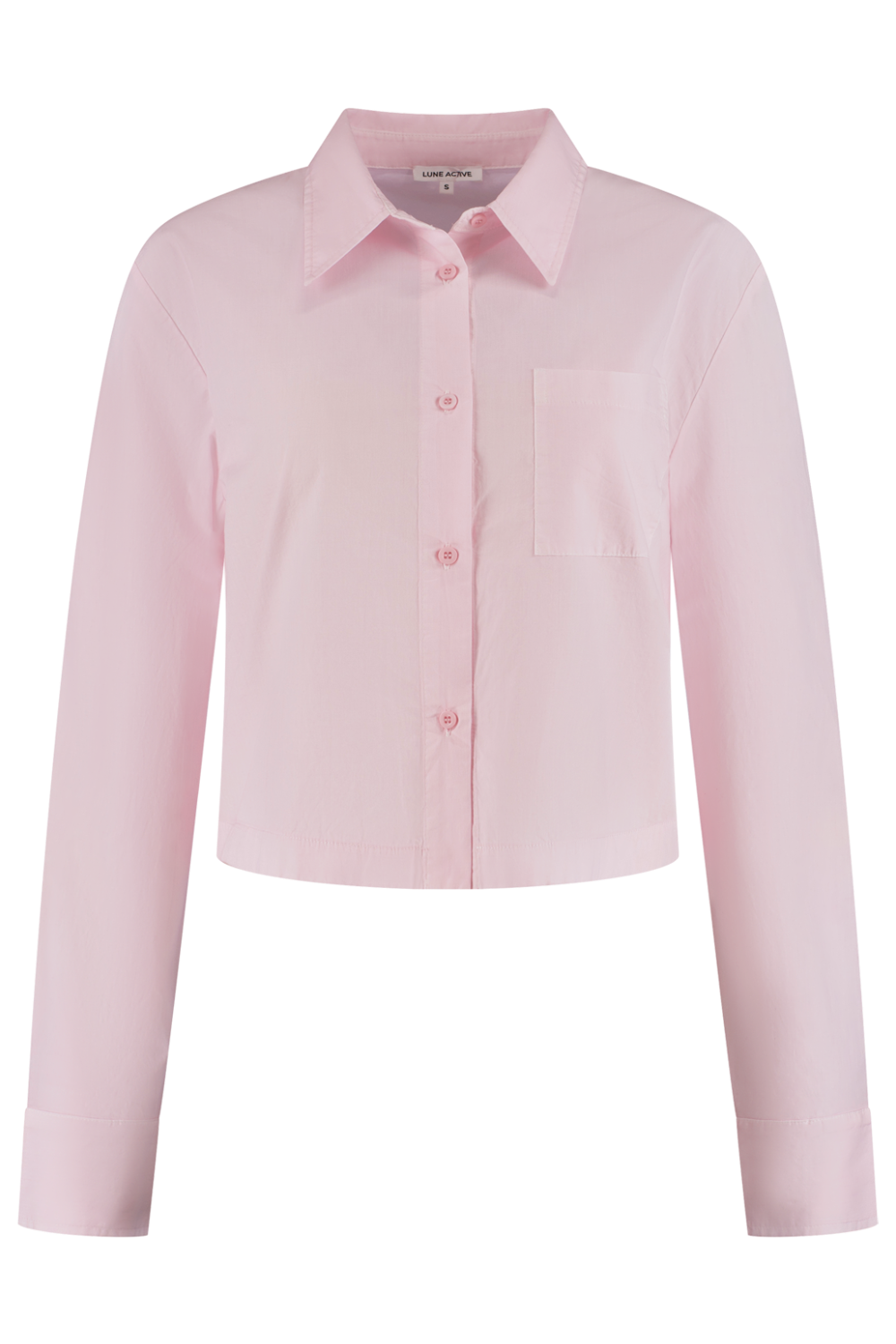 Jordie Cropped Blouse - Mauve Pink