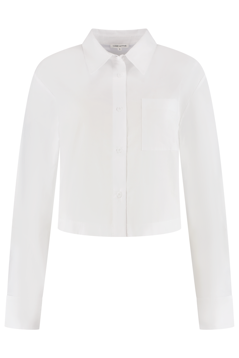 Jordie Cropped Blouse - White