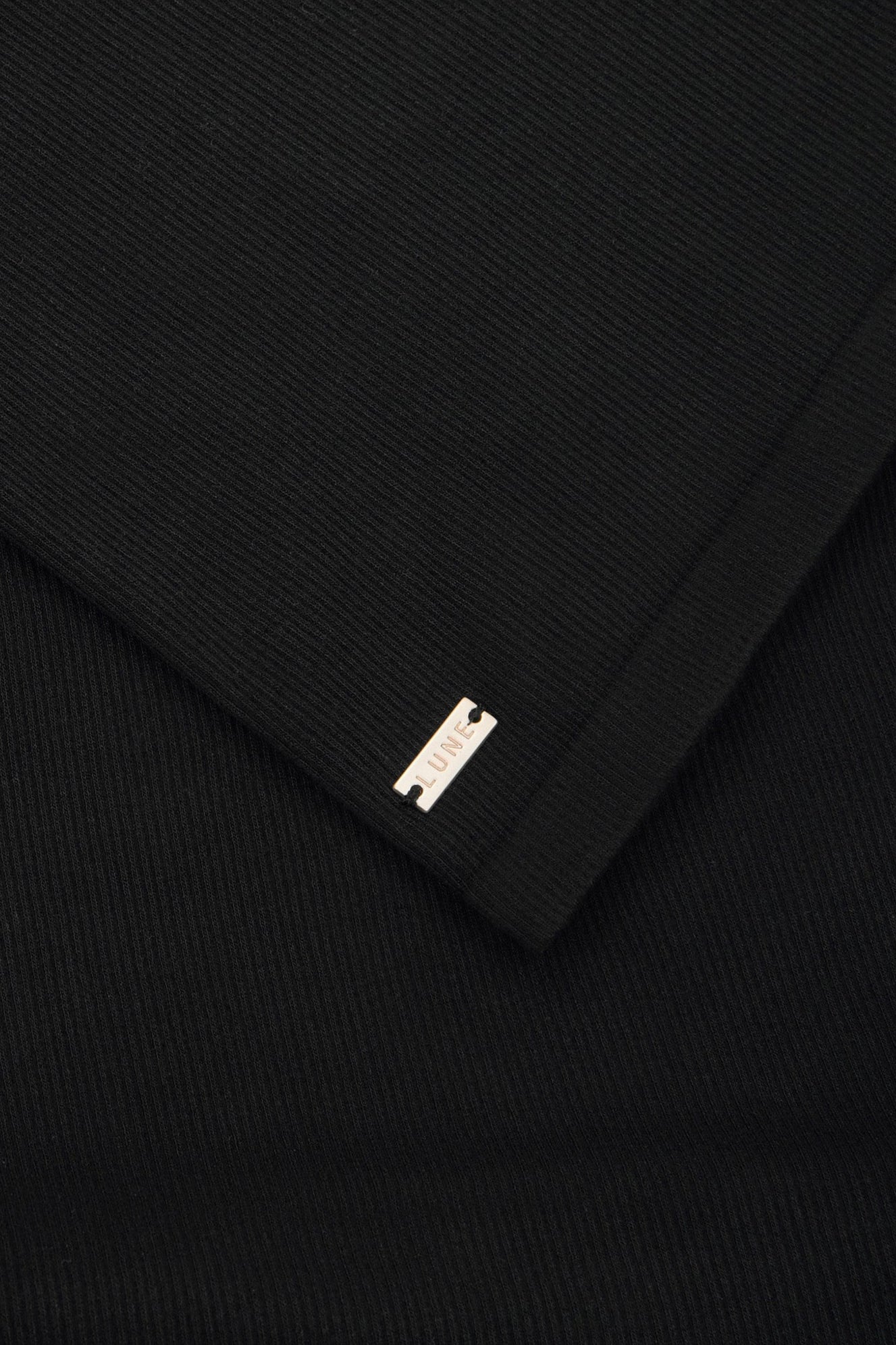 Maia MicroModal Soft Rib Long Sleeve - Black