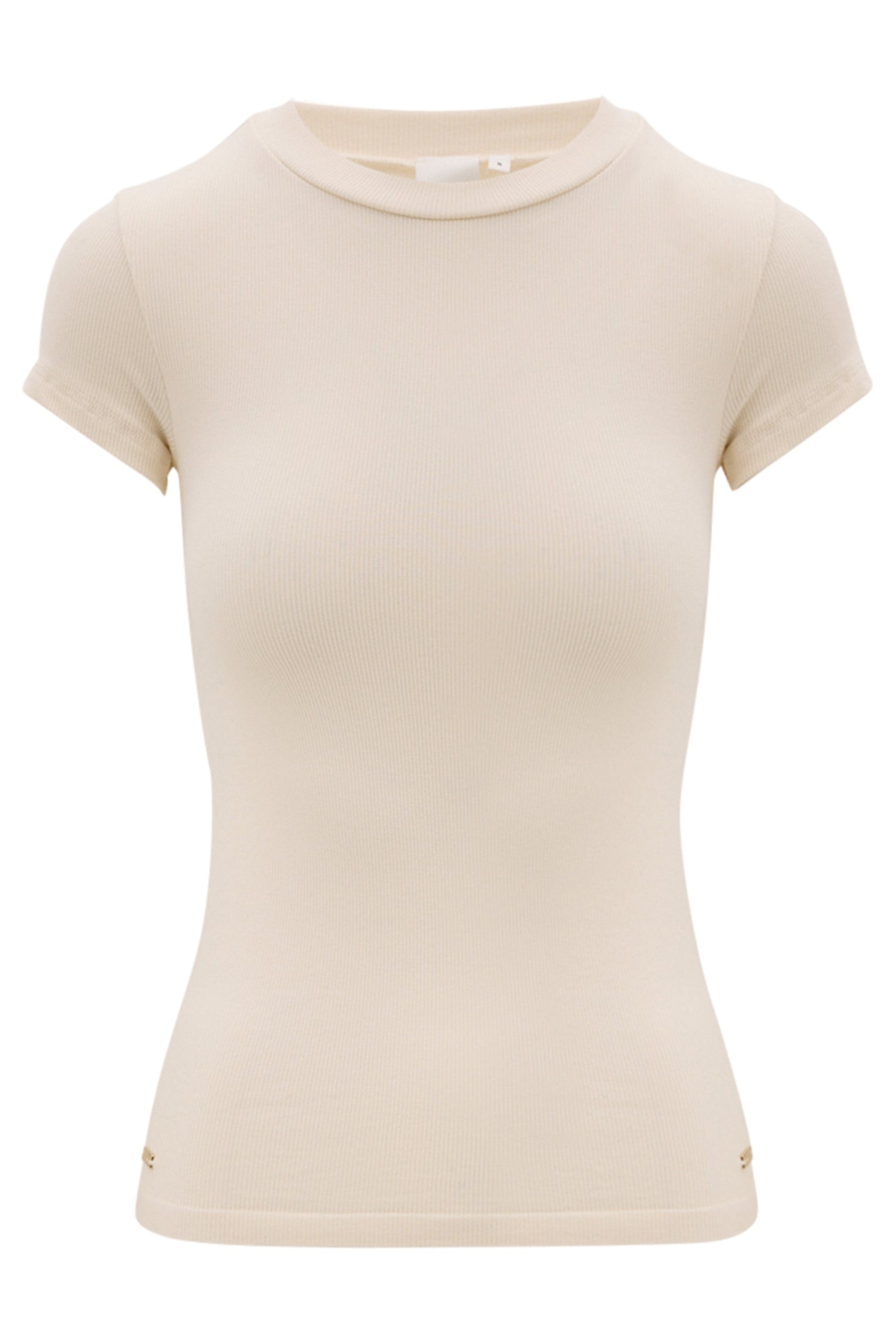 Maia Micromodal Short Sleeve Tee - Marshmellow