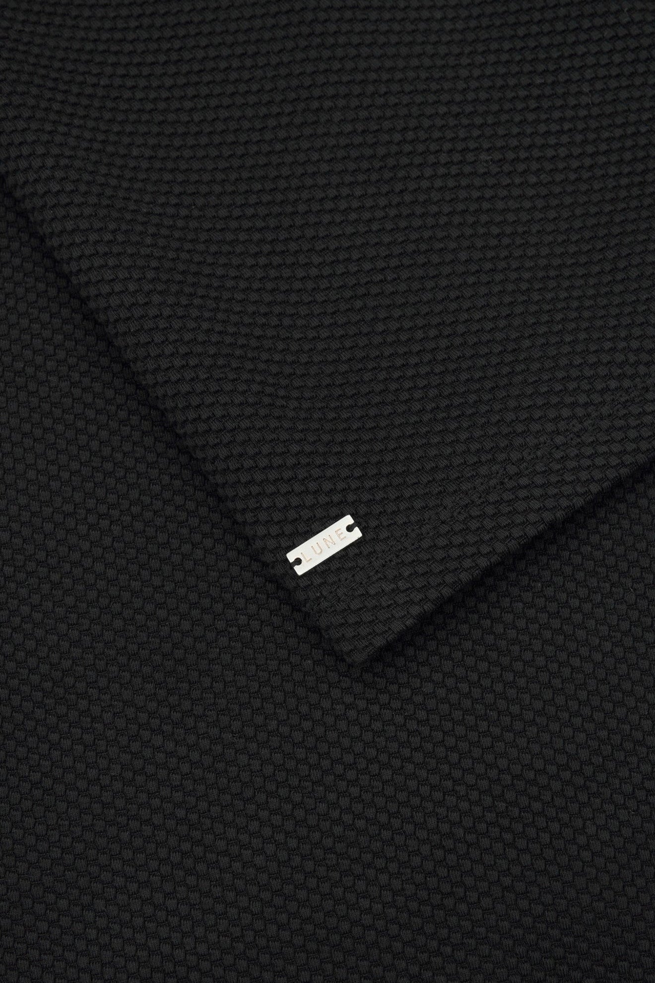 Moon Classic Polo Dress - Black
