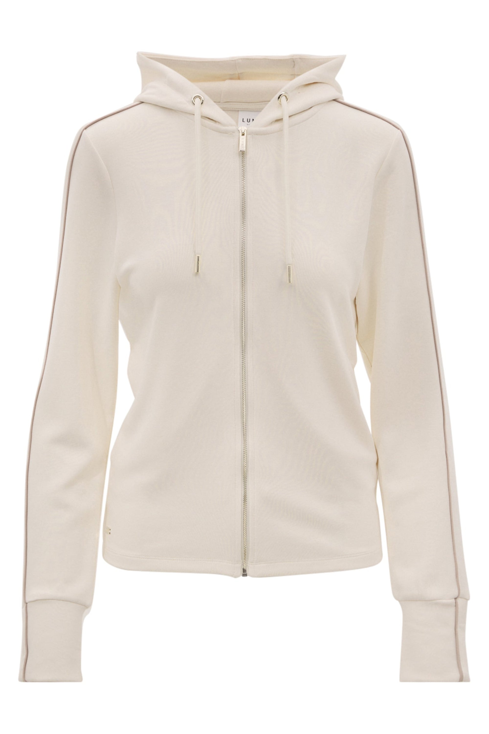 Lara Zip Up Cardigan - Marshmellow
