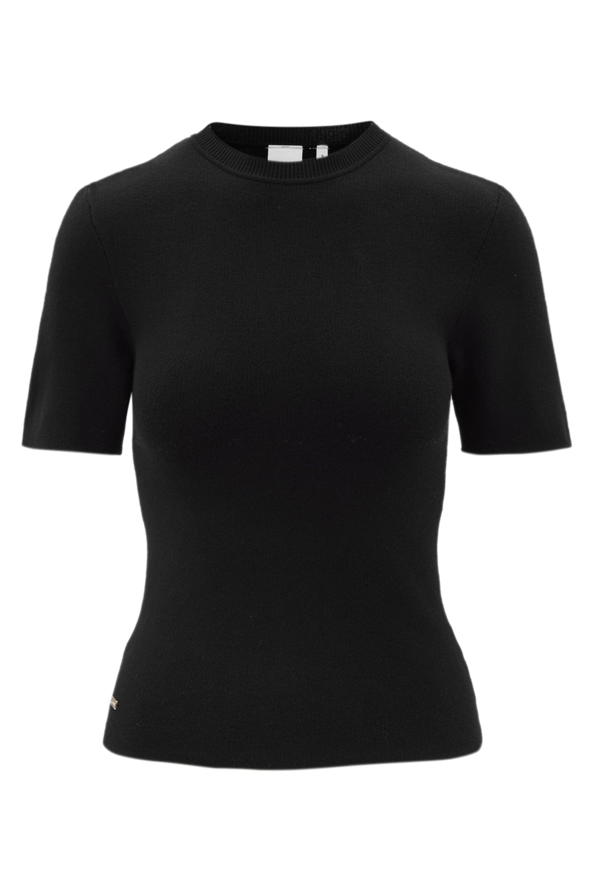 Olly Regular Short Sleeve Tee - Black