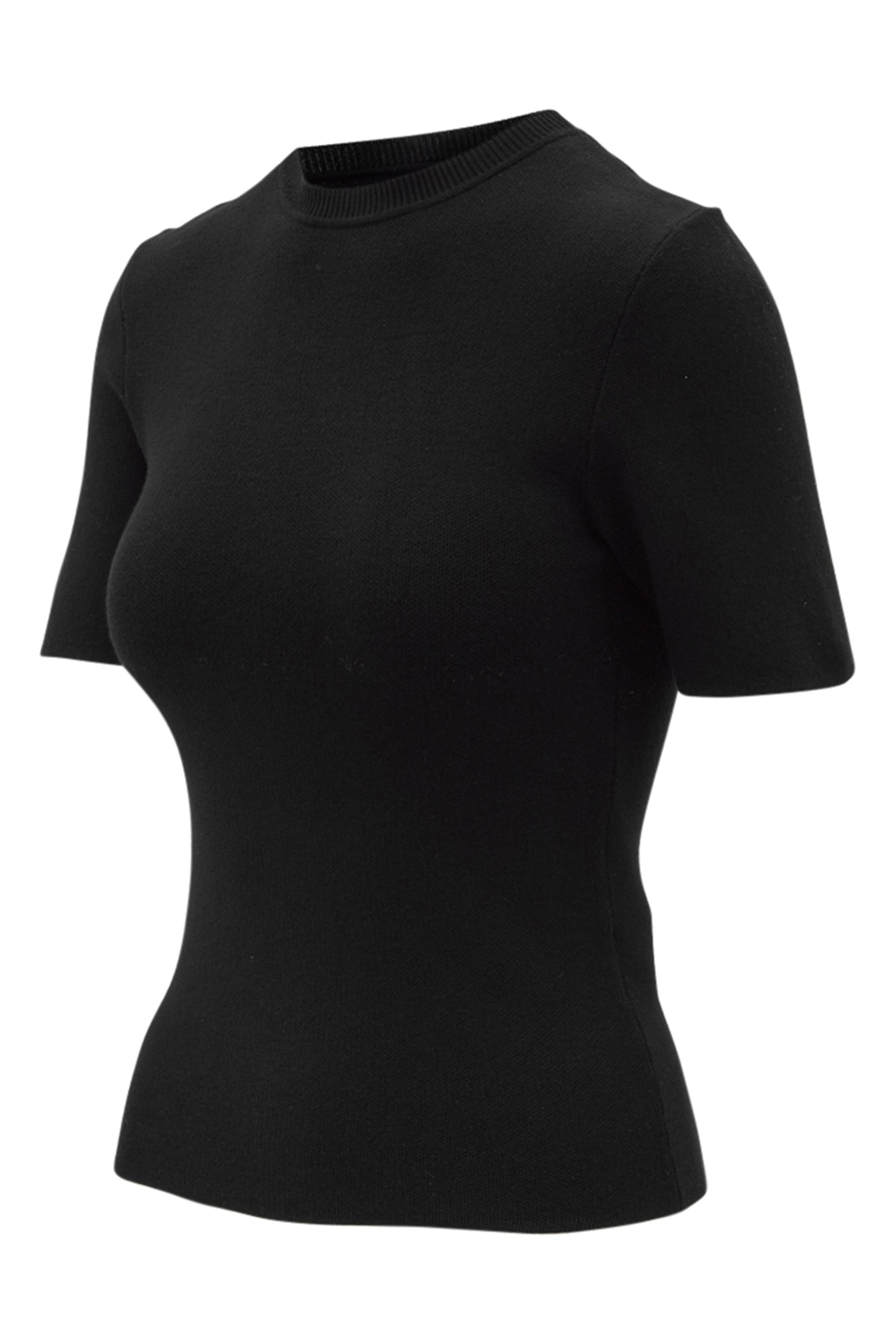 Olly Regular Short Sleeve Tee - Black