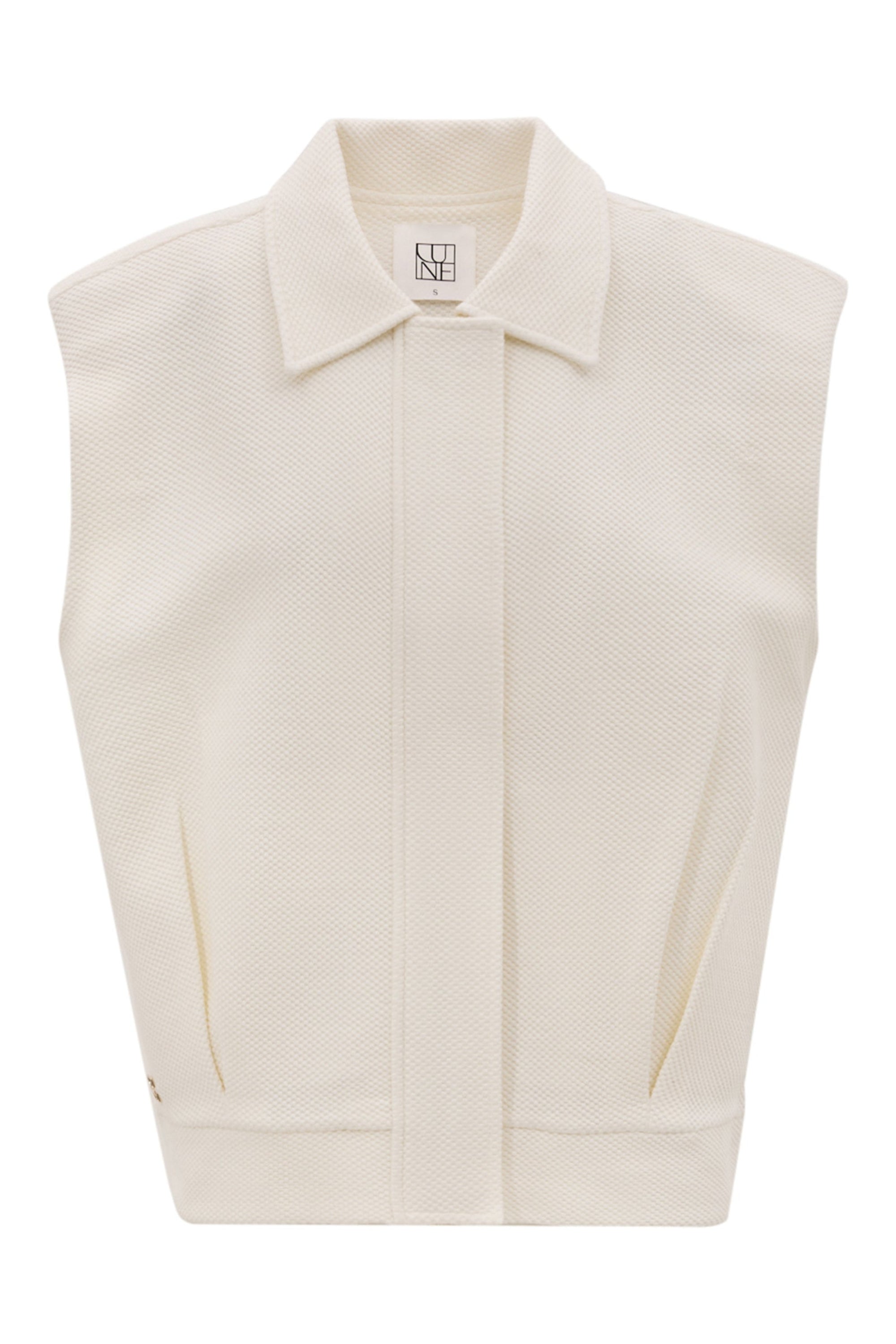 Moon Classic Sleeveless Jacket - Marshmellow