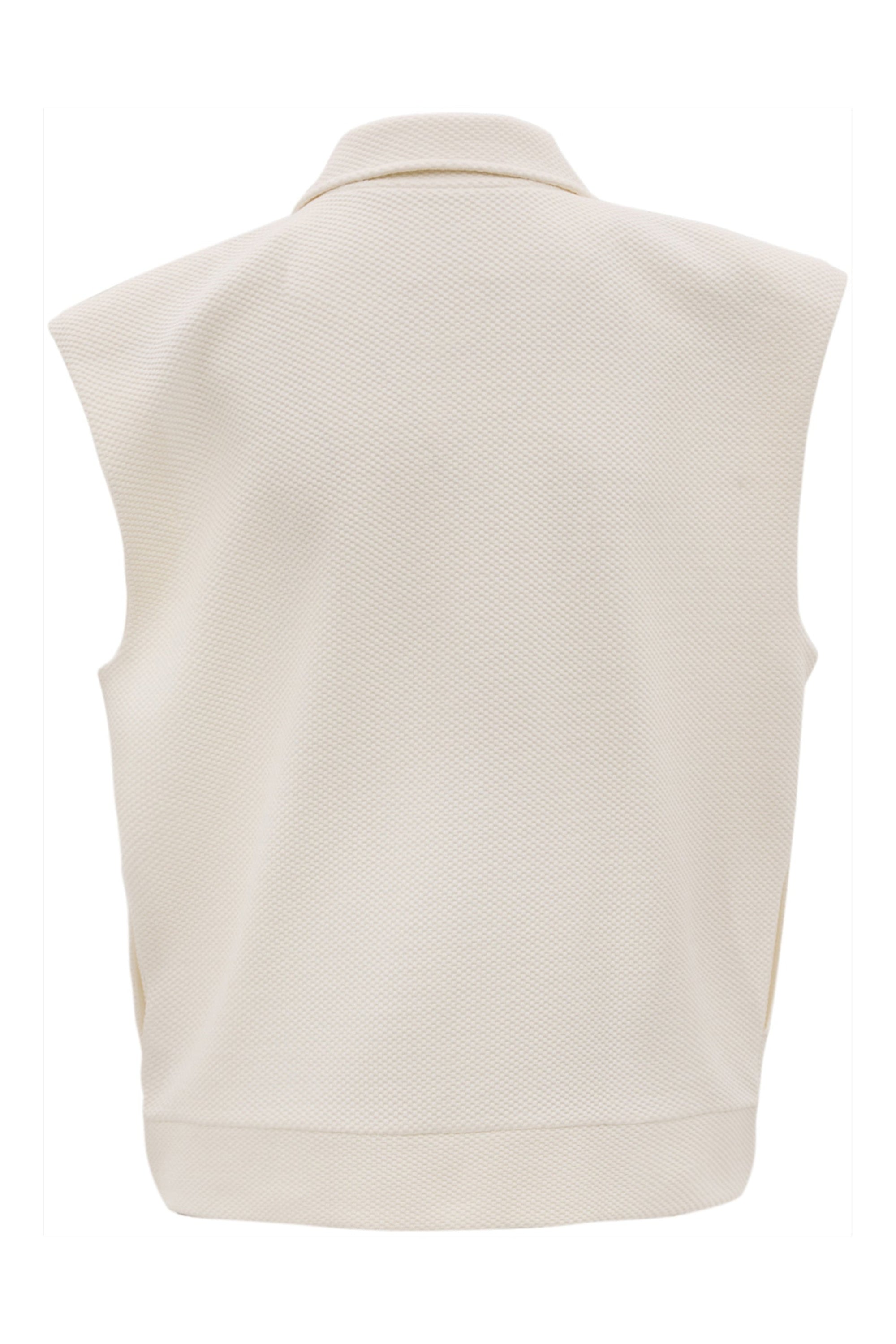 Moon Classic Sleeveless Jacket - Marshmellow