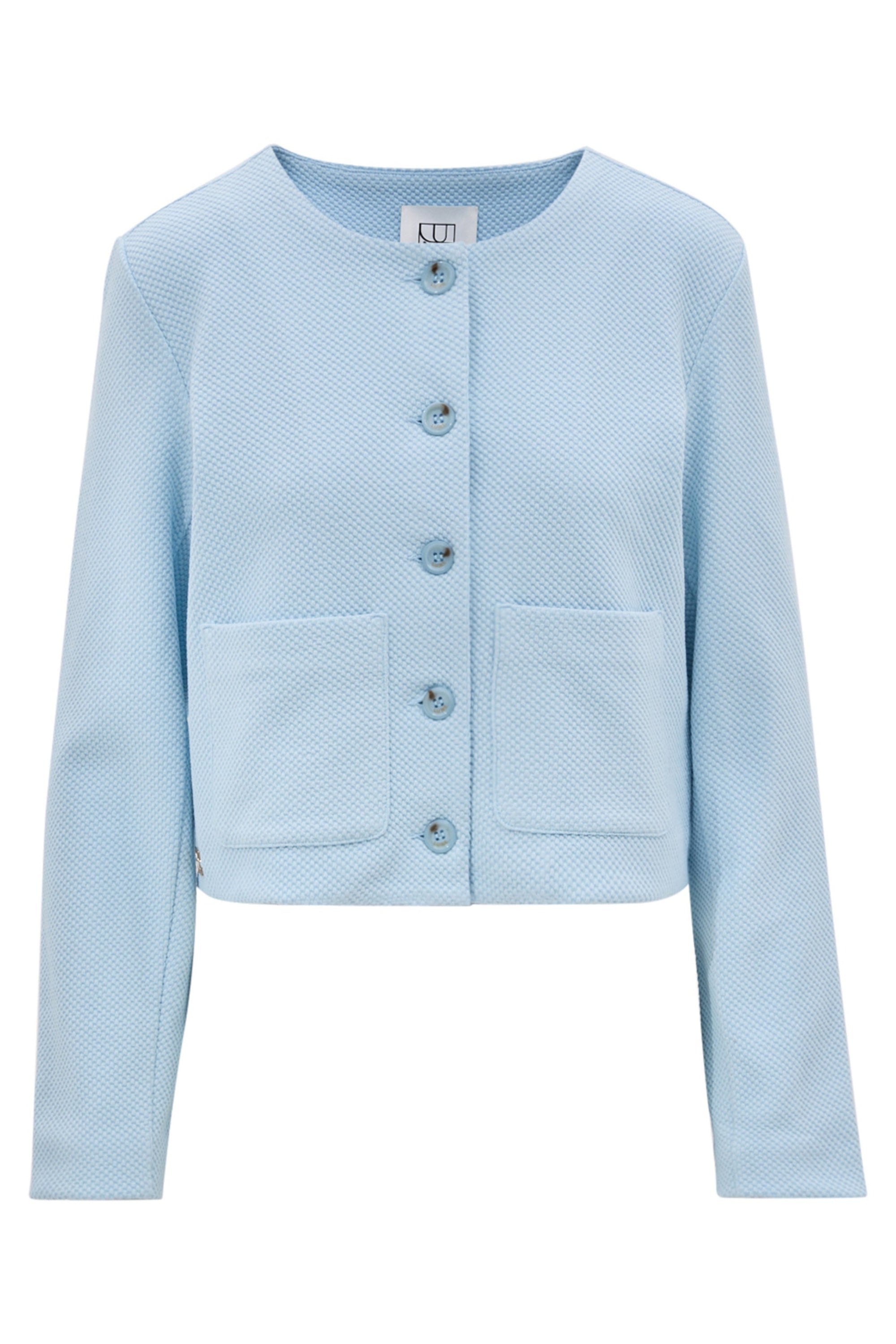 Moon Classic Short Jacket - Ice Blue