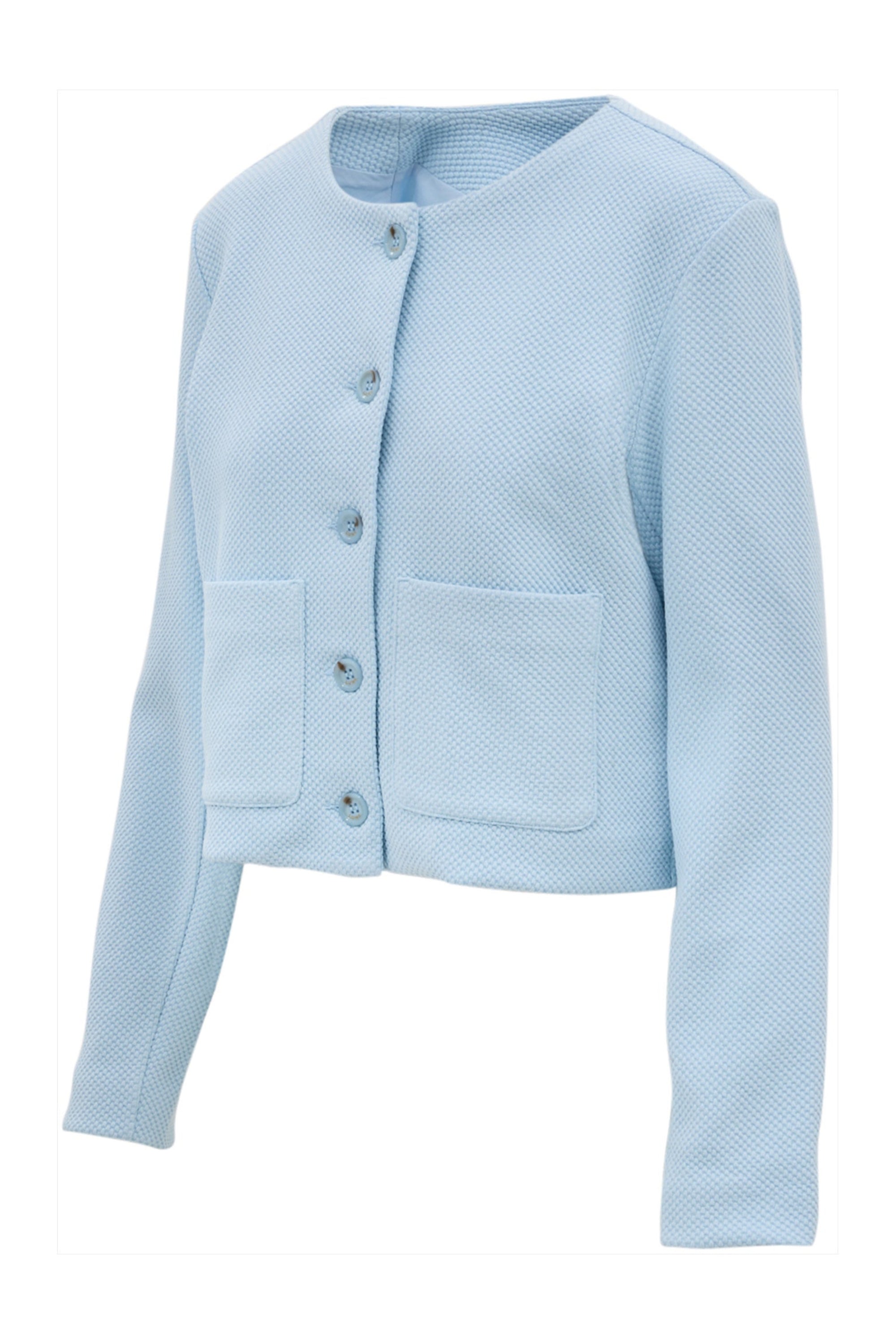 Moon Classic Short Jacket - Ice Blue
