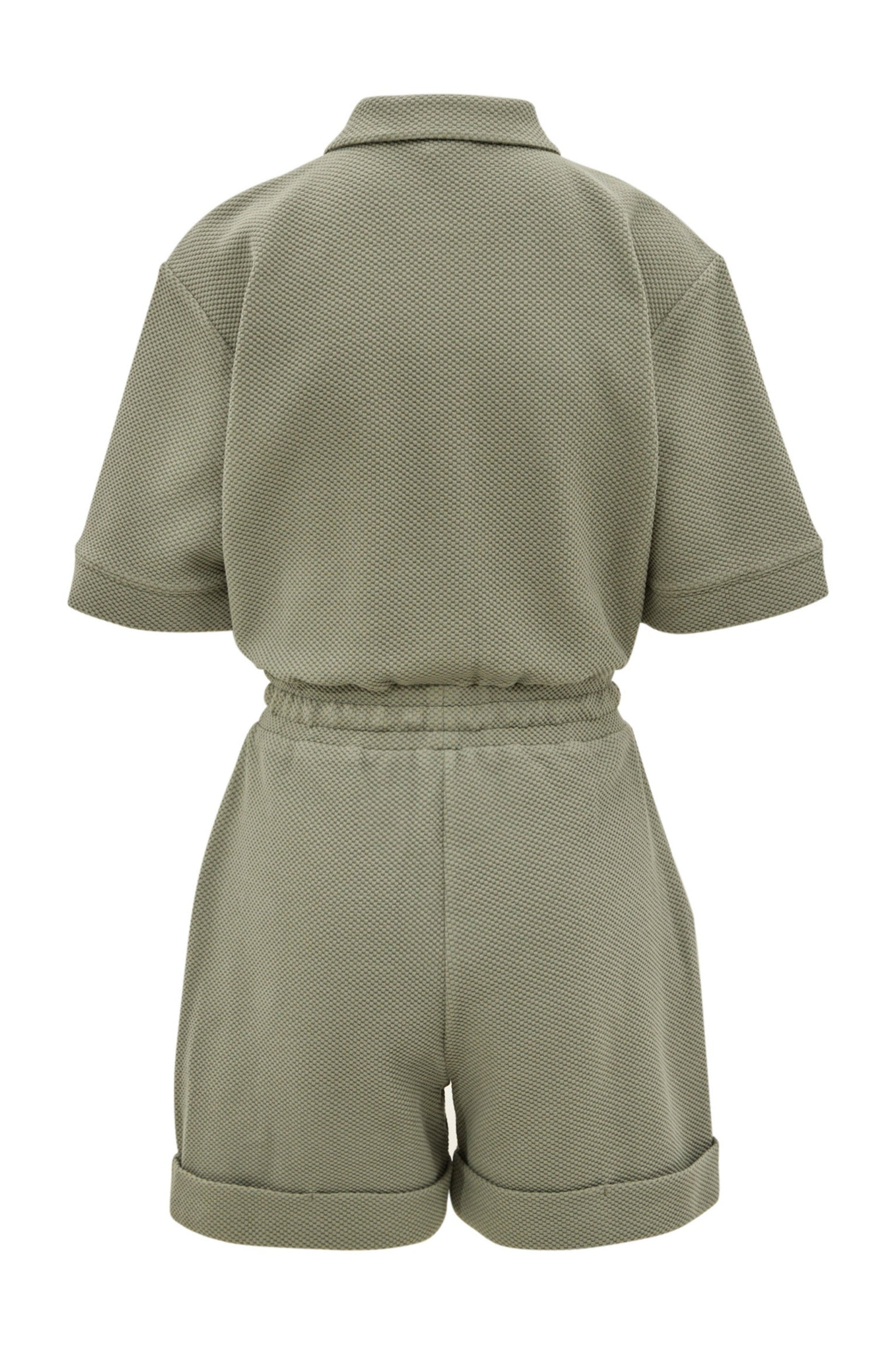 Moon Classic Short Jumpsuit - Olive