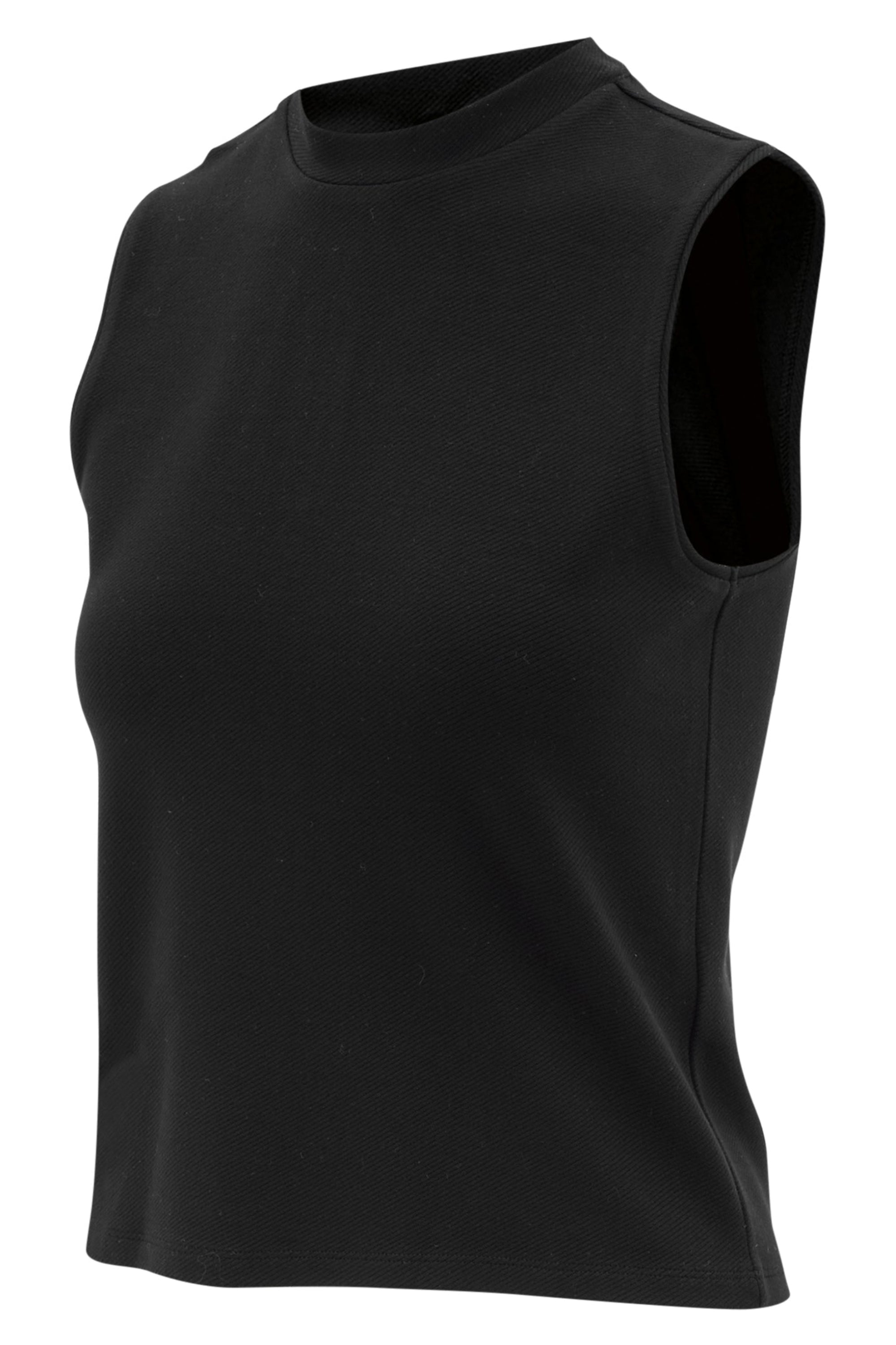 Forest Essential Sleeveless Top - Black
