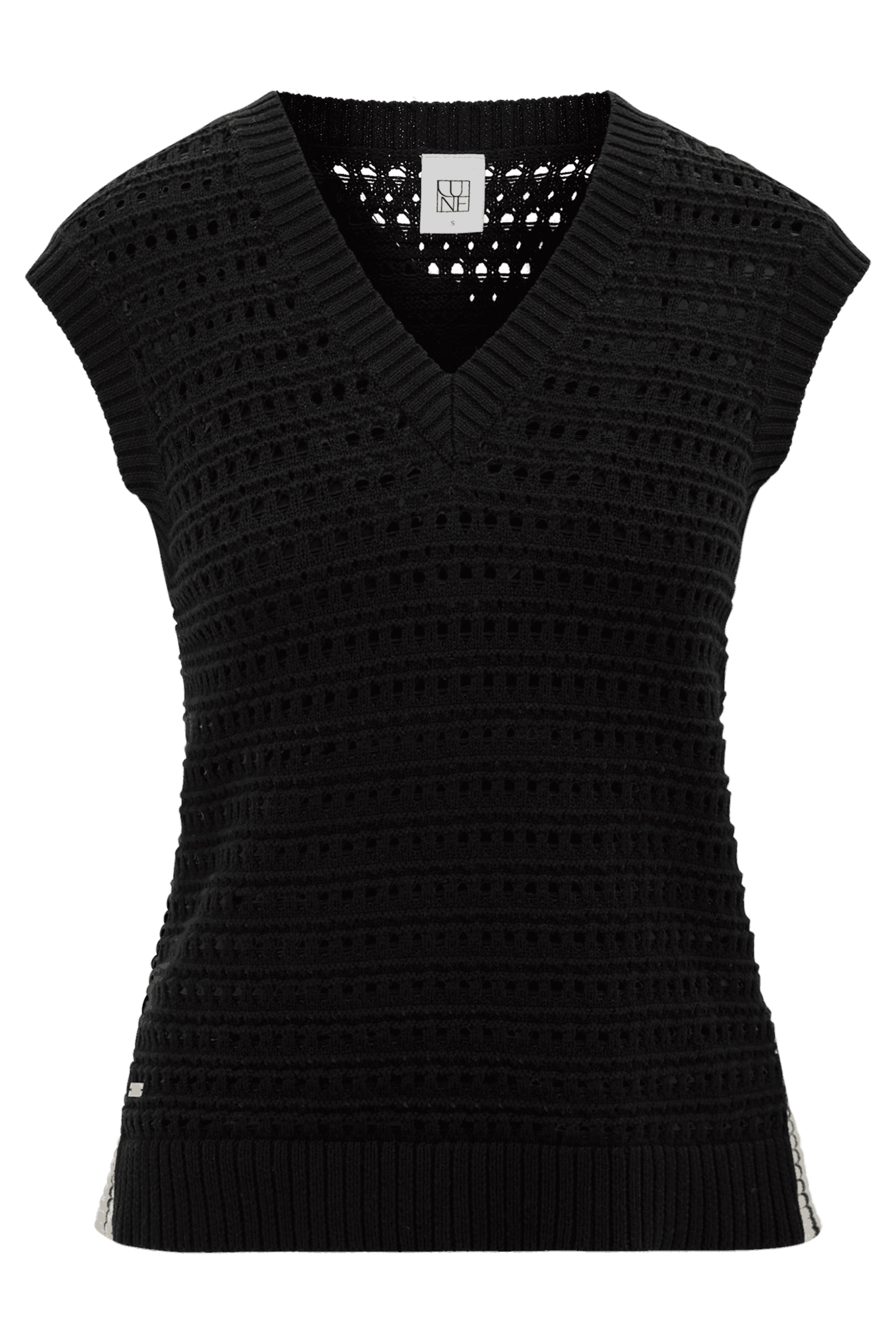 Celeste V-neck Tank - Black