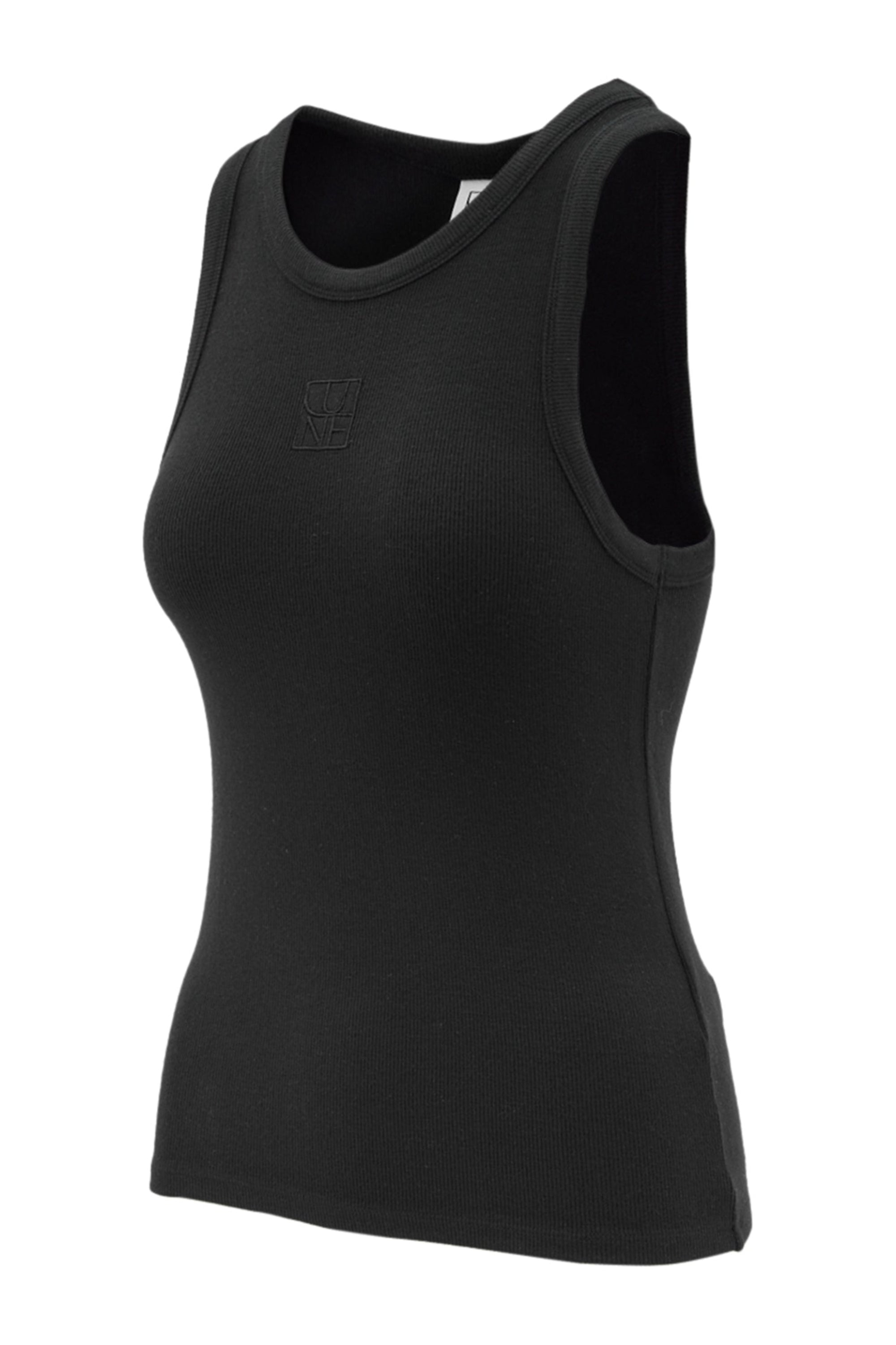 Mila Logo Soft Tank Top - Black