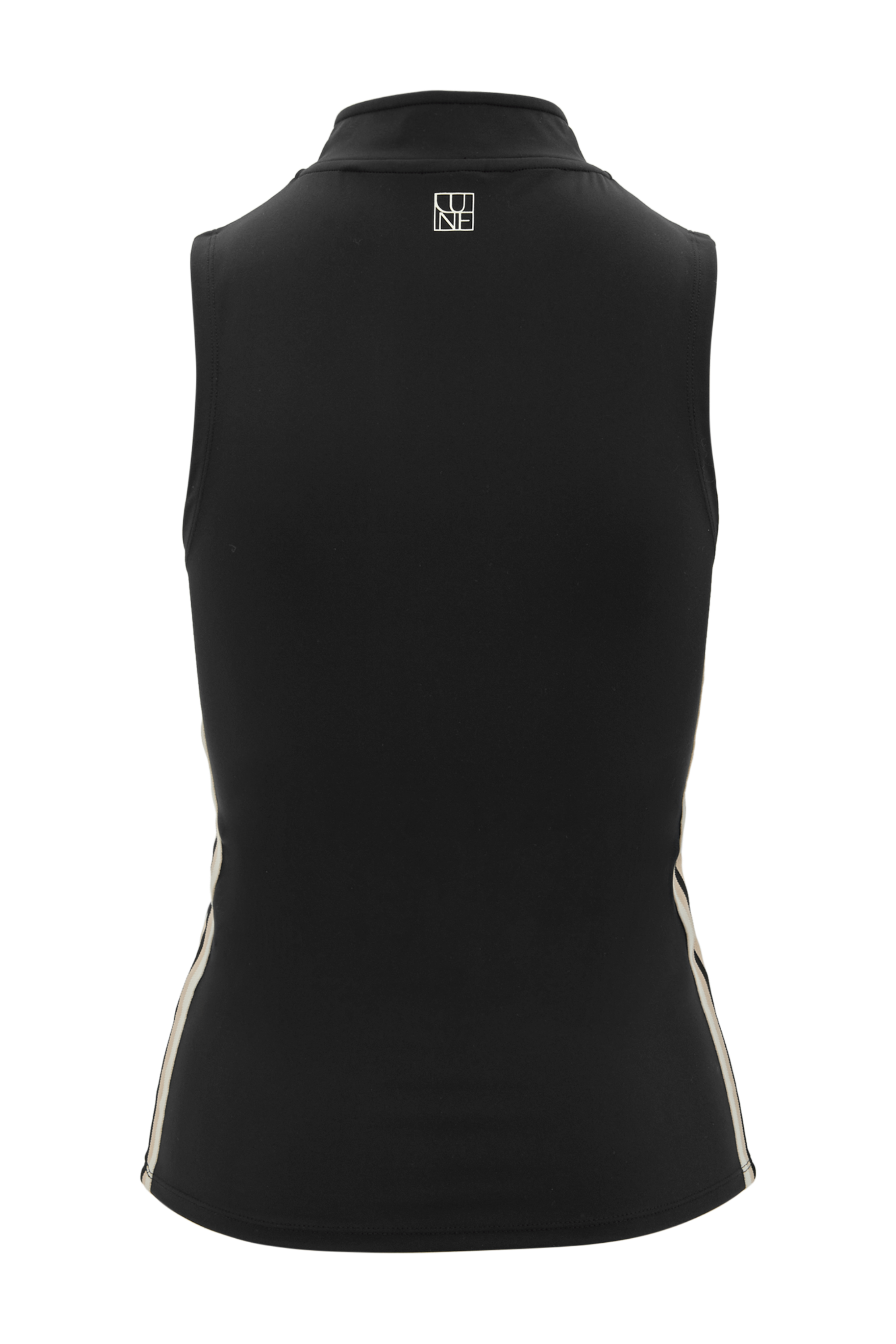 River Lift Sleeveless Polo - Black