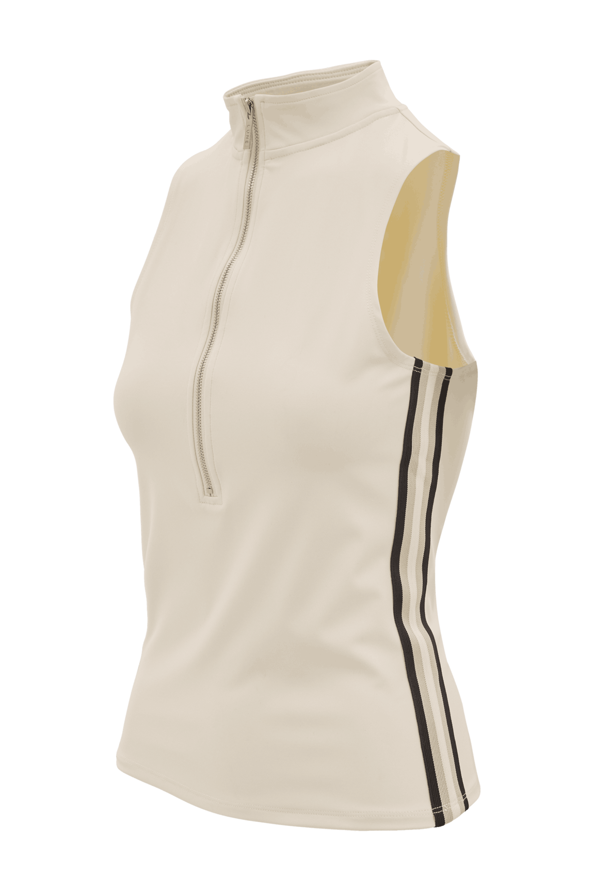 River Lift Sleeveless Polo - Marshmellow