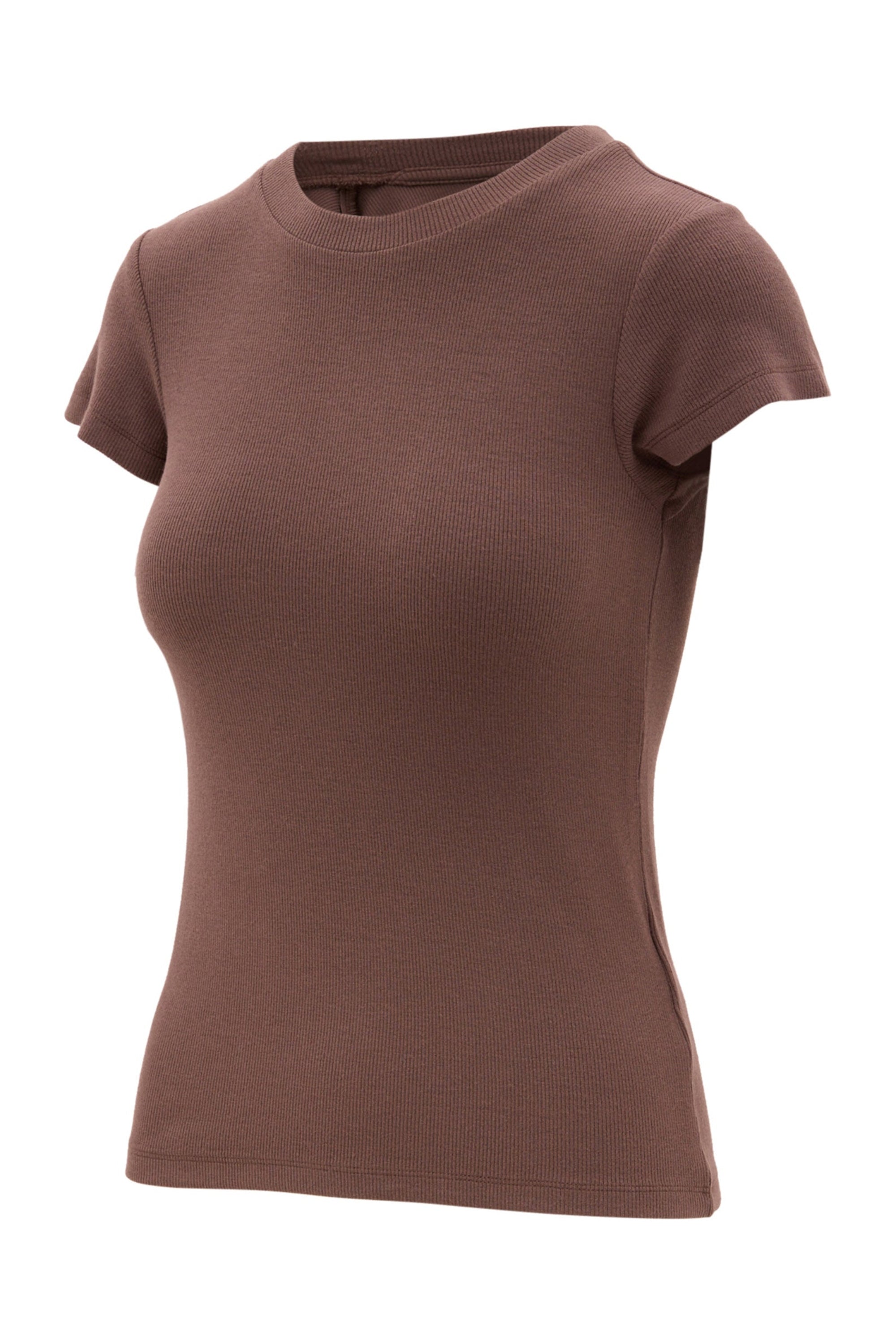 Mila Soft Tee - Chocolate
