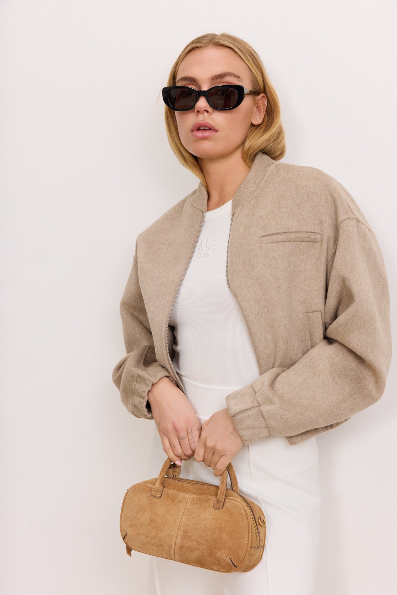 FAITH bomber - Beige