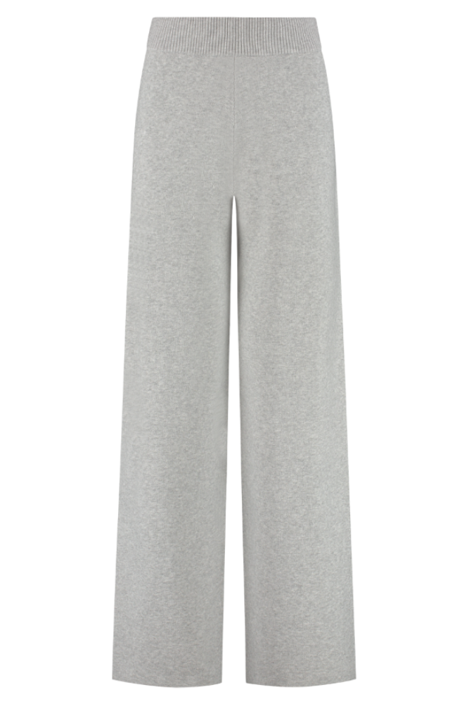 Olly Regular Pants - Grey Melange