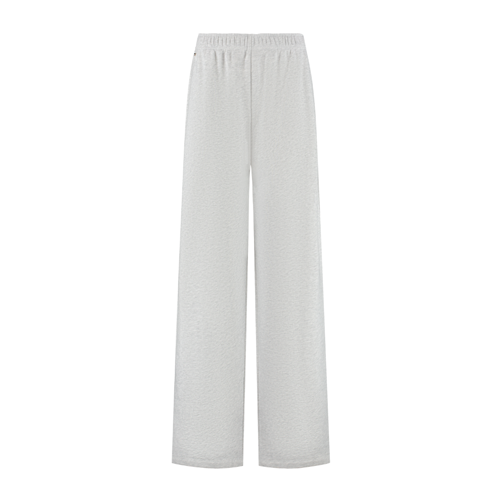 Amelia Straight Leg Pants - Grey Melange