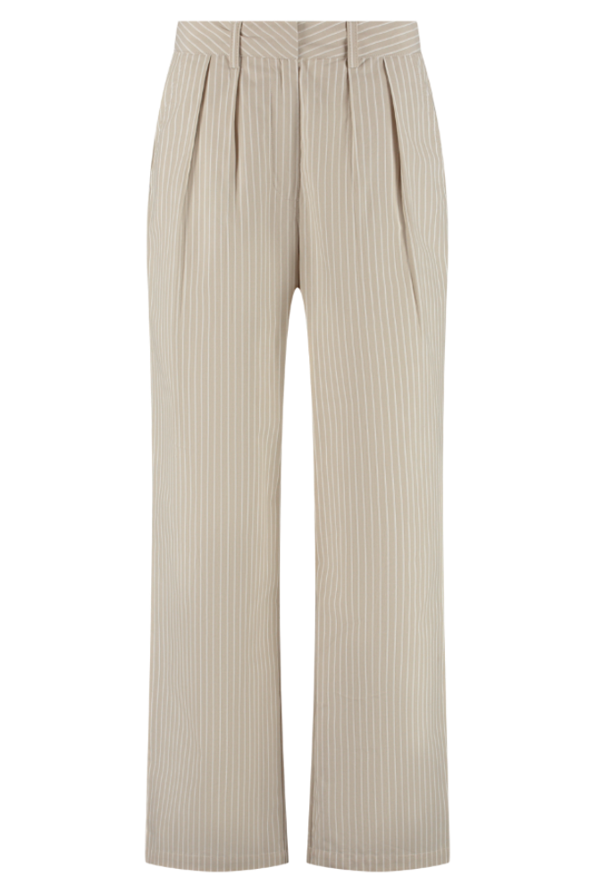 Jada Striped Pants - Toffee