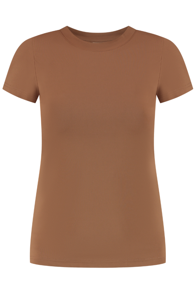 Lilly Tee - Toffee