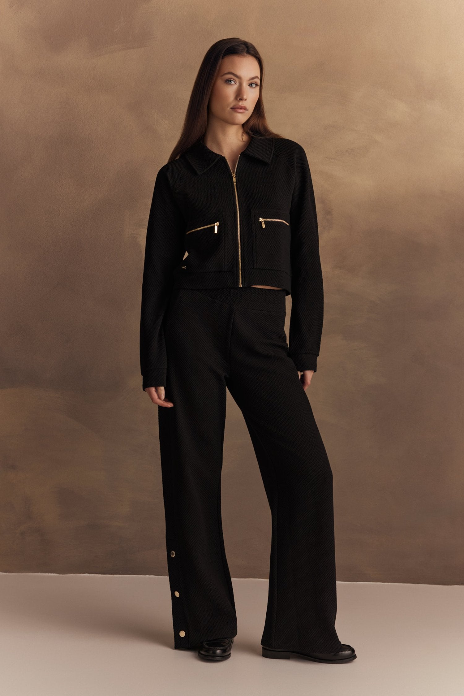 Moon Short Jacket - Black