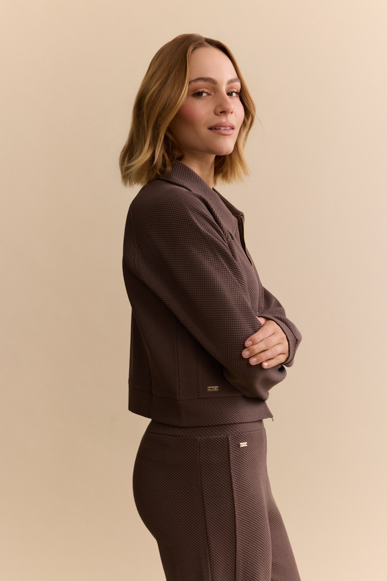 Moon Short Jacket - Light Espresso