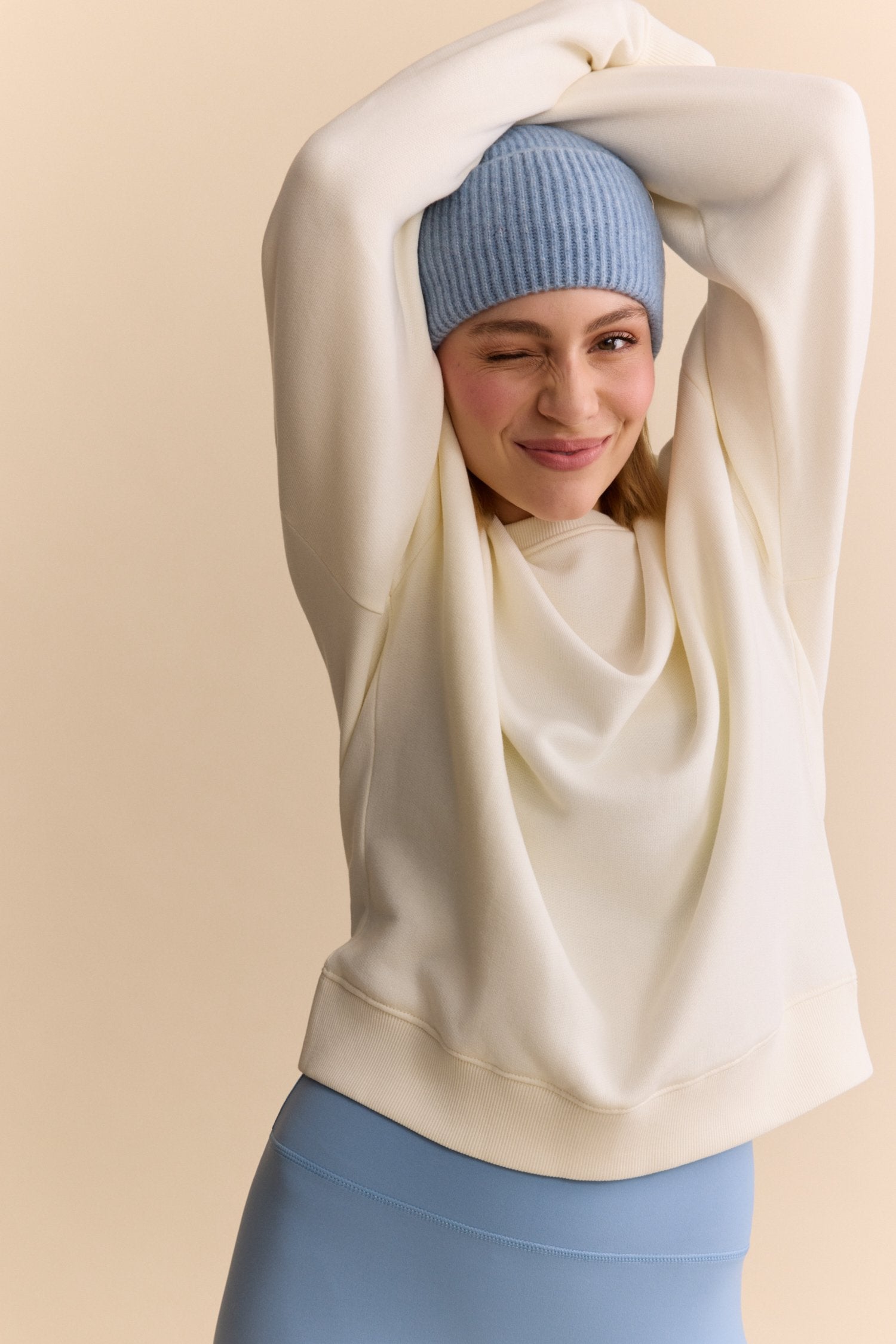 Bea Beanie - Steel Blue