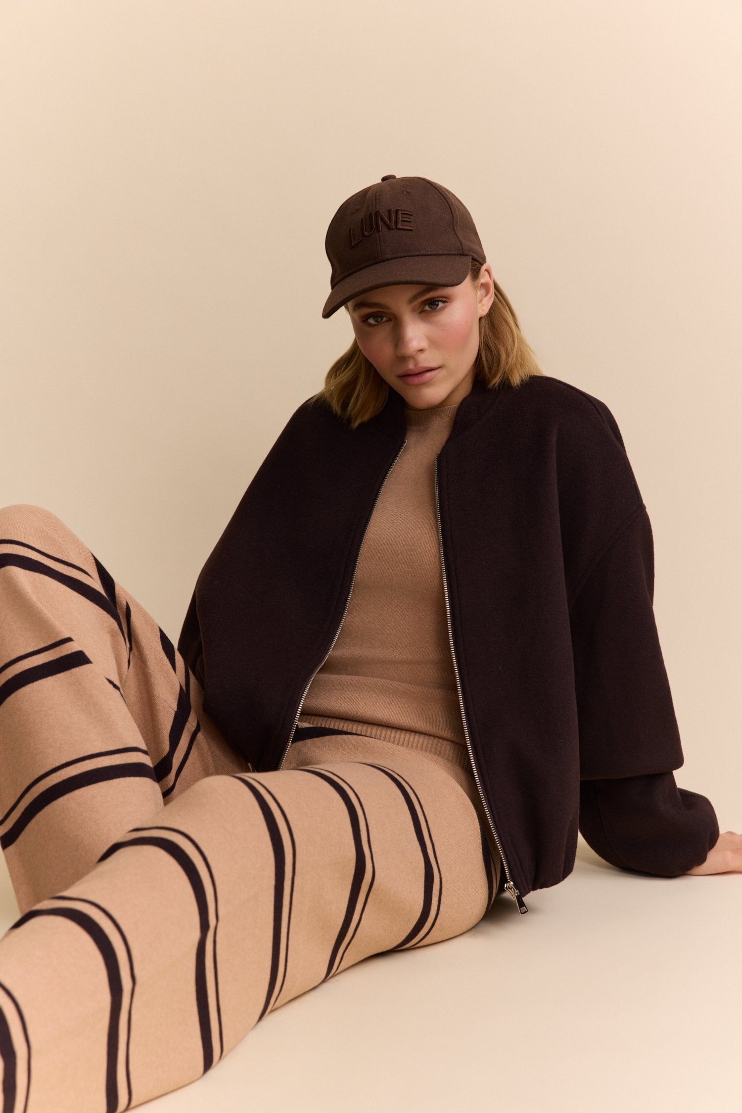 Jim Oversized Bomber - Dark Espresso