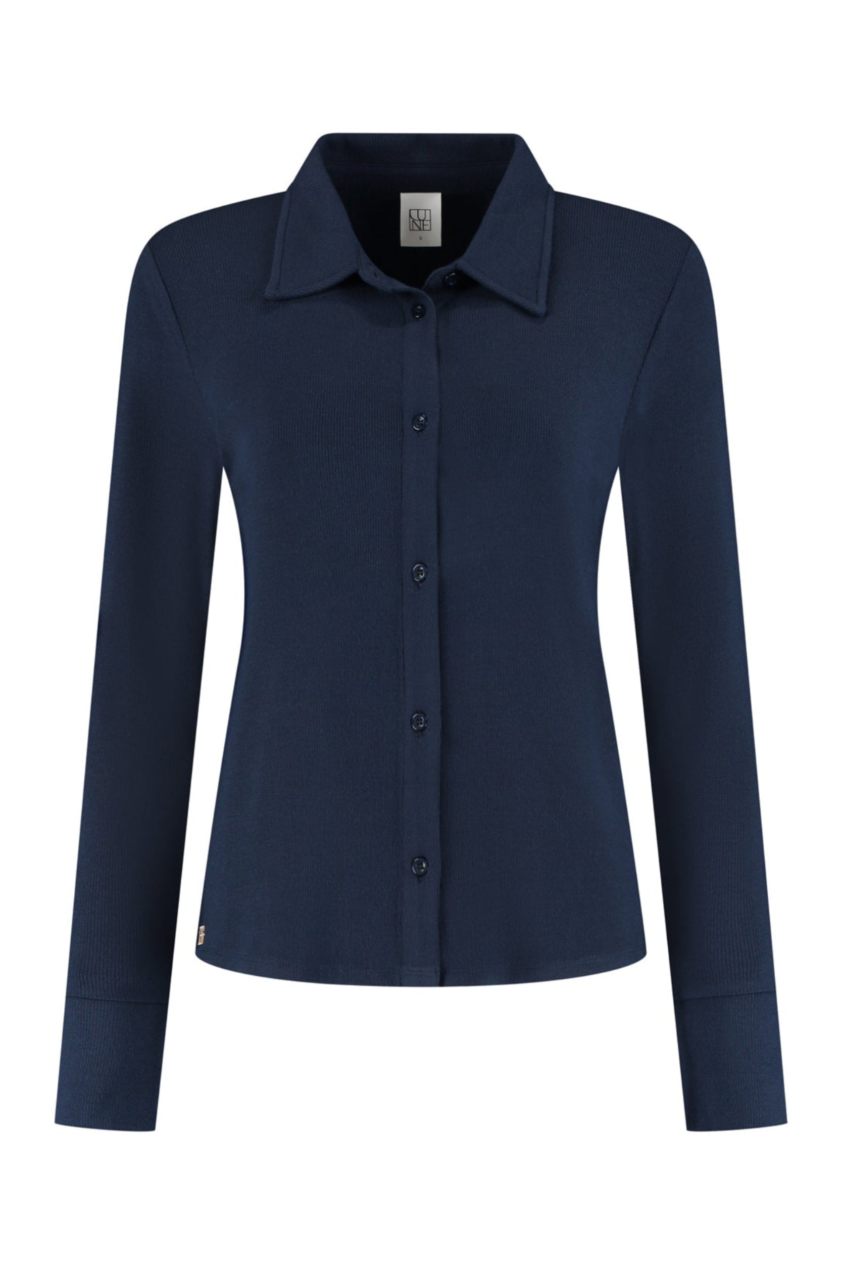Mila Soft Blouse - Dark Blue
