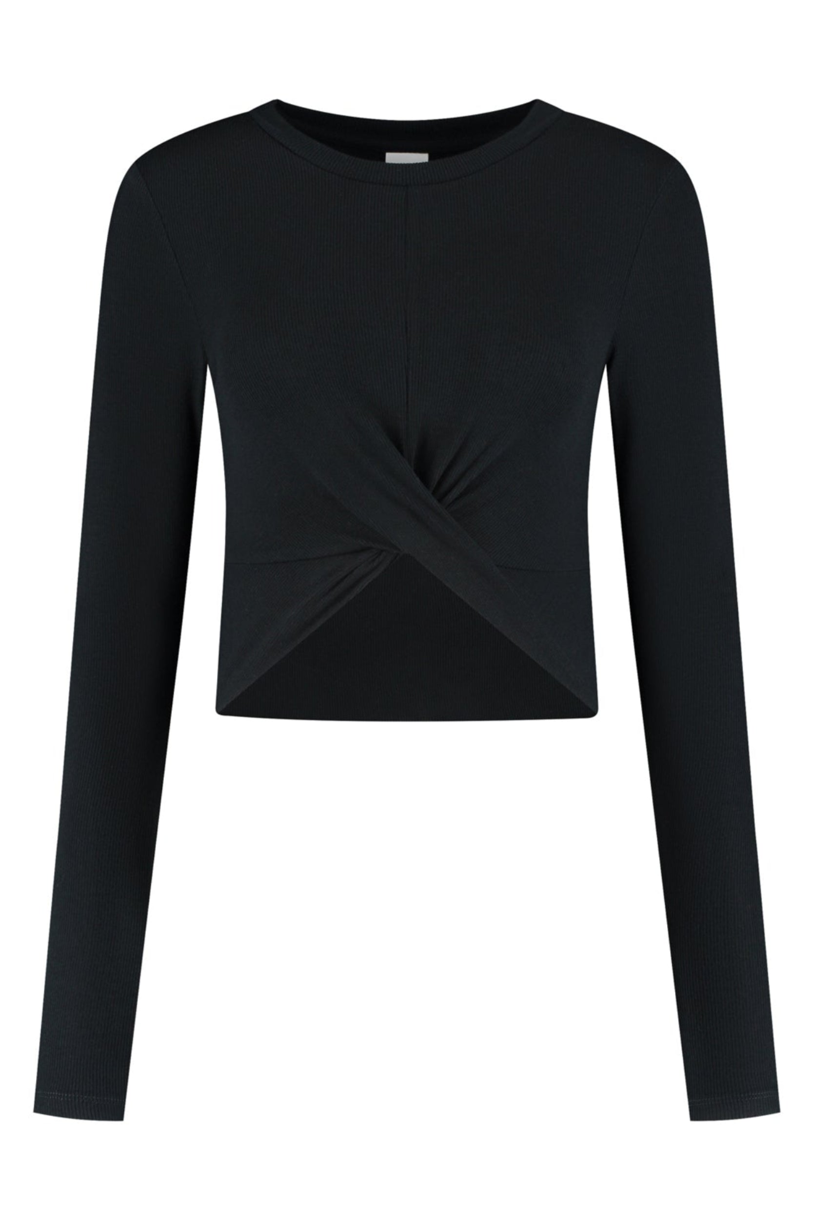 Mila Soft Twist Longsleeve - Black