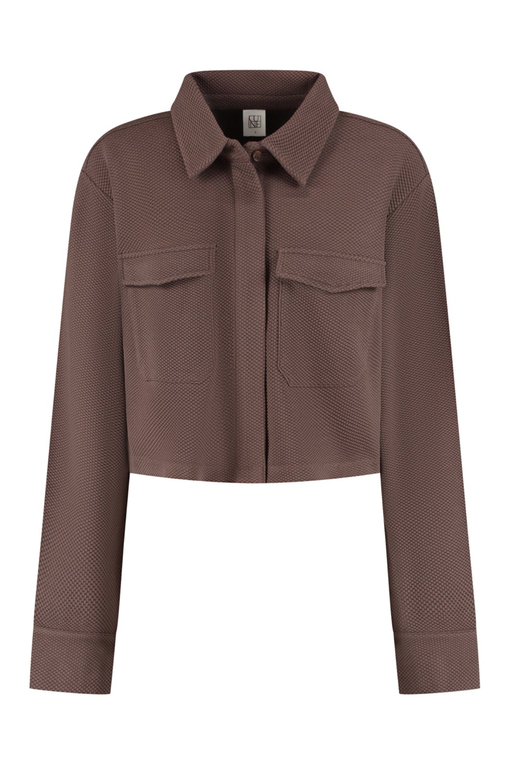 Moon Classic Short Blouse - Chocolate