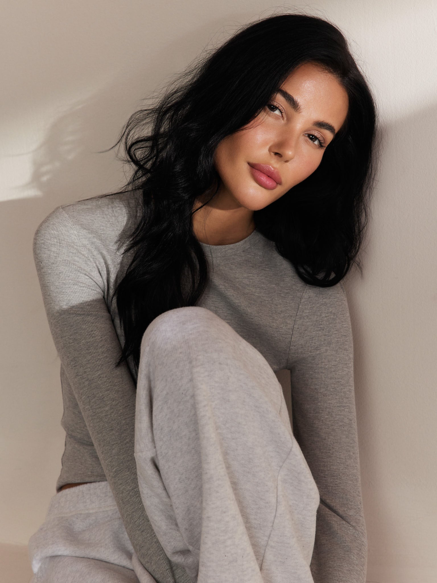 Mila Long Sleeve - Grey Melange