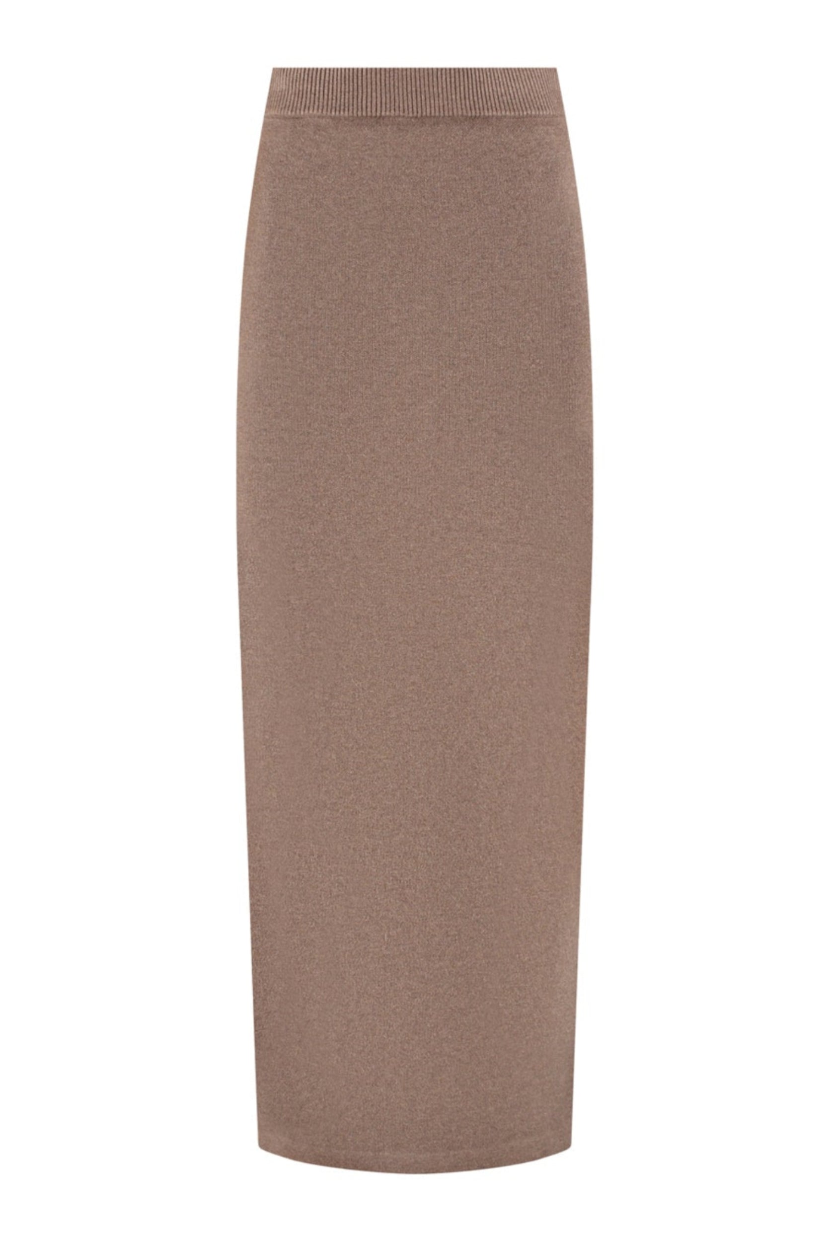 Olly Long Skirt - Brown