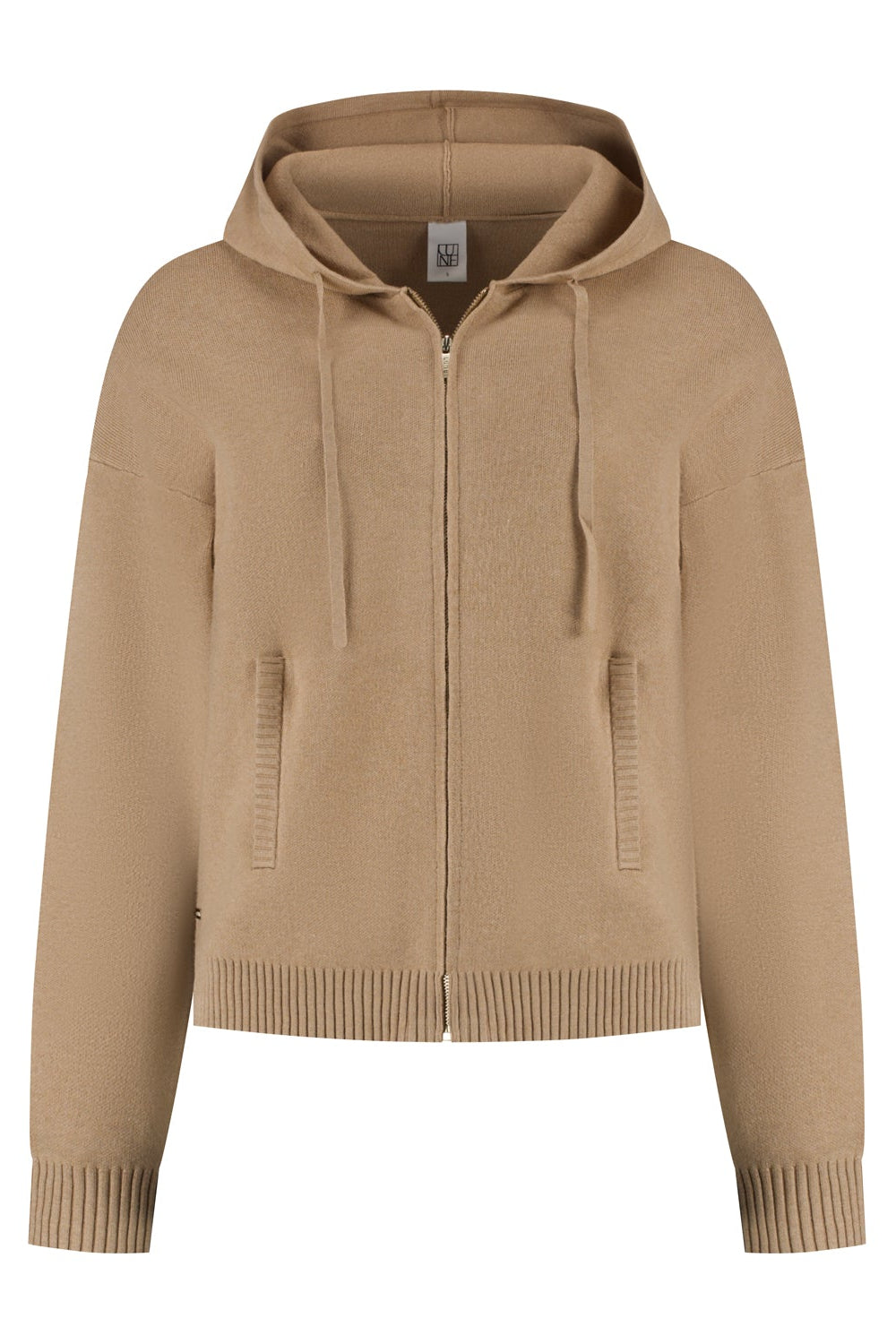 Olly Zip Up Hoodie - Camel
