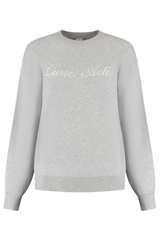 Olly Crewneck Sweater - Grey Melange
