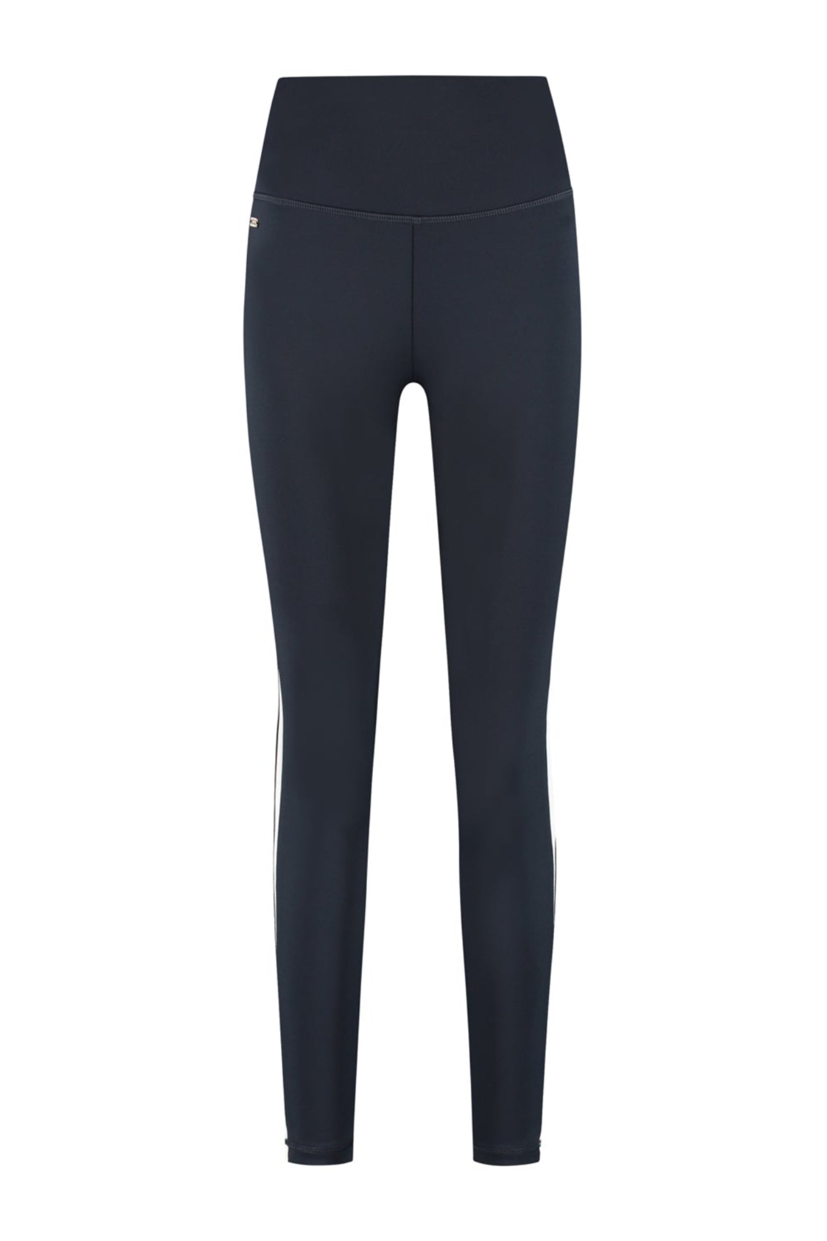 Sienna Shape Striped Leggings - Dark Blue