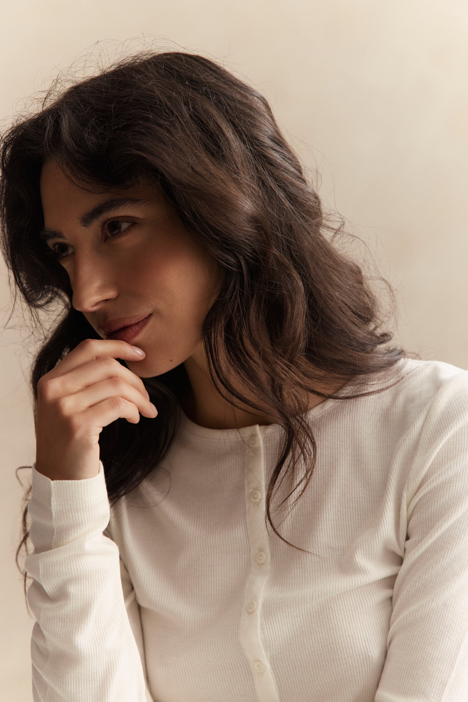 Mila Henley - Creme