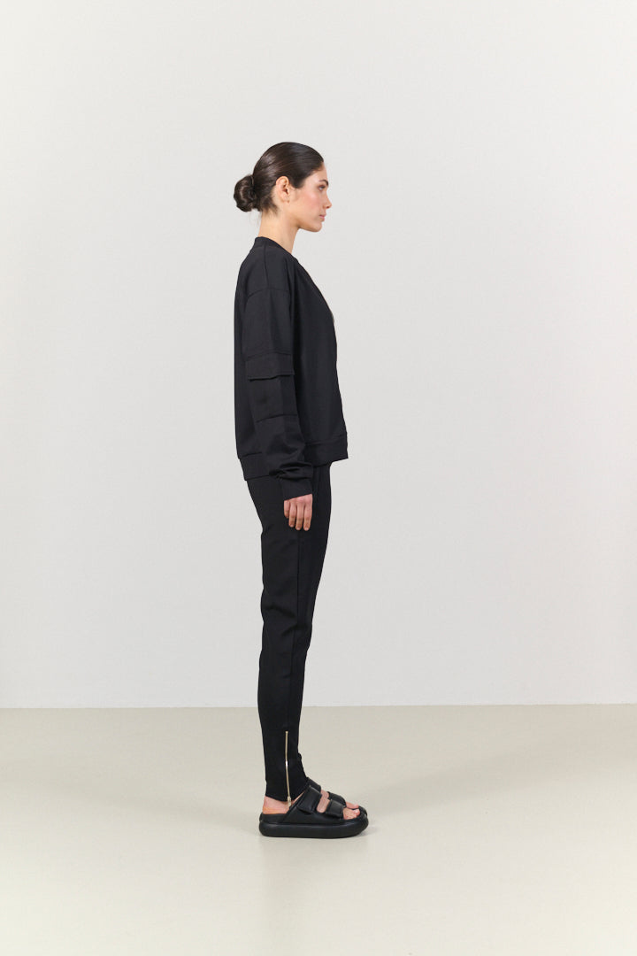 Kenny tech-jersey jacket - Black