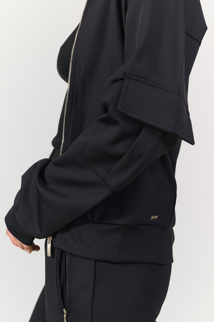 Kenny tech-jersey jacket - Black