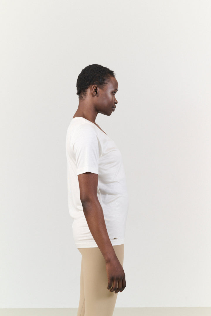 Stevie short sleeve tee - Marshmellow
