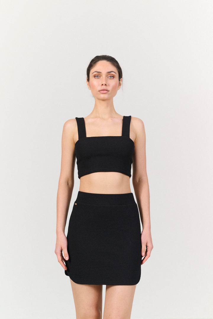 Moon bandeau bra - Black