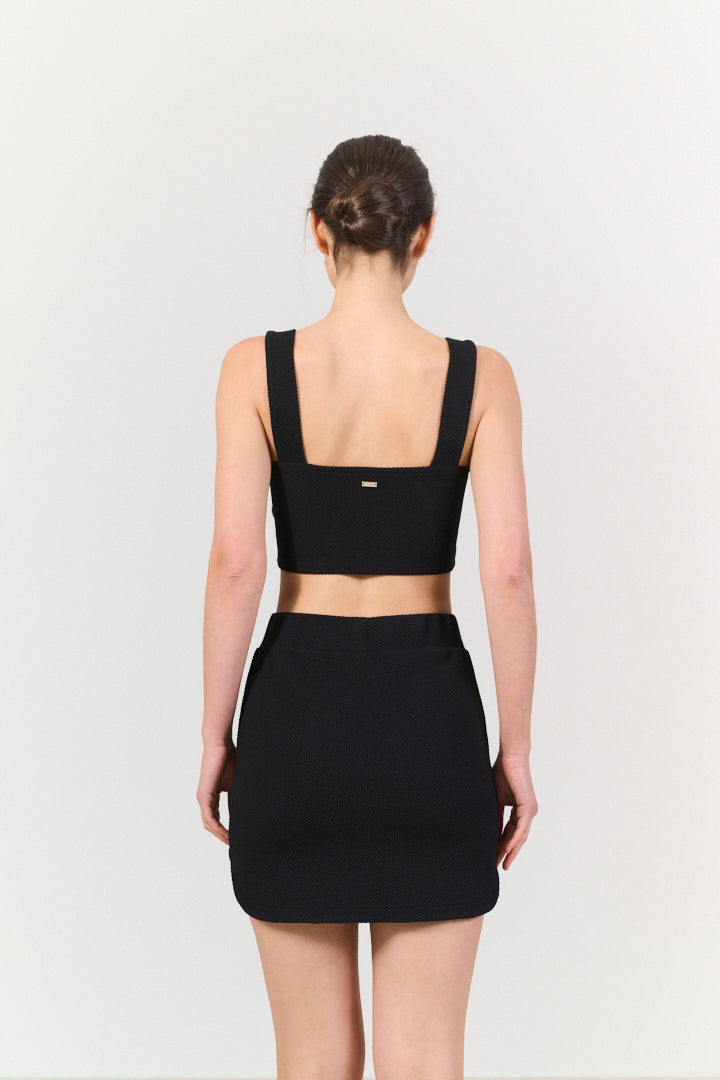 Moon bandeau bra - Black
