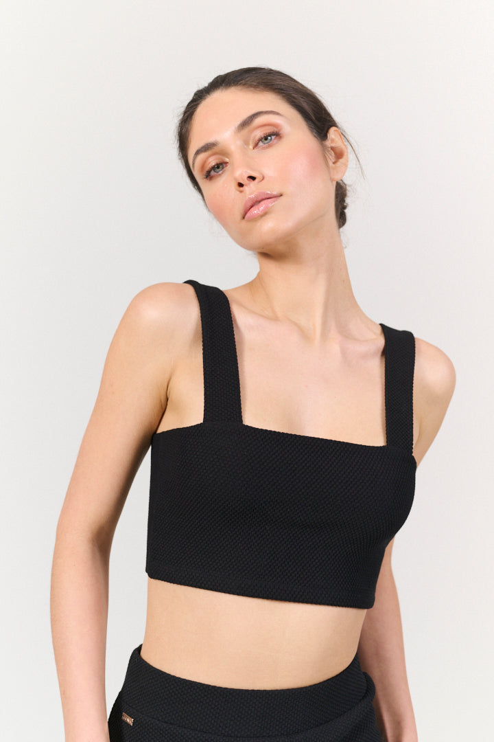 Moon bandeau bra - Black