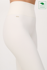 LUNA SCULPT seamless high-waisted rib legging - Marshmellow