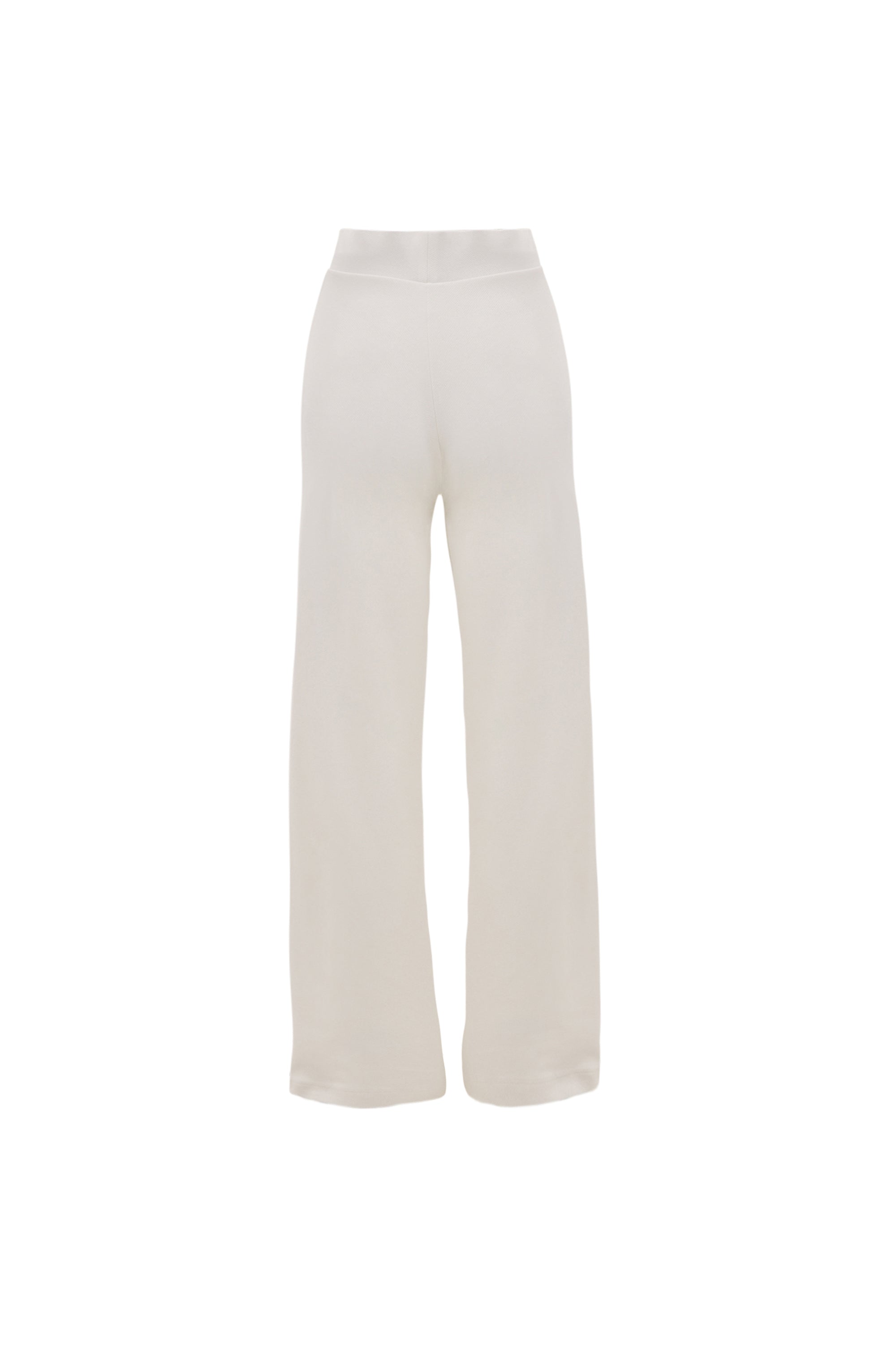 FOREST ESSENTIEL flared pants - Marshmellow