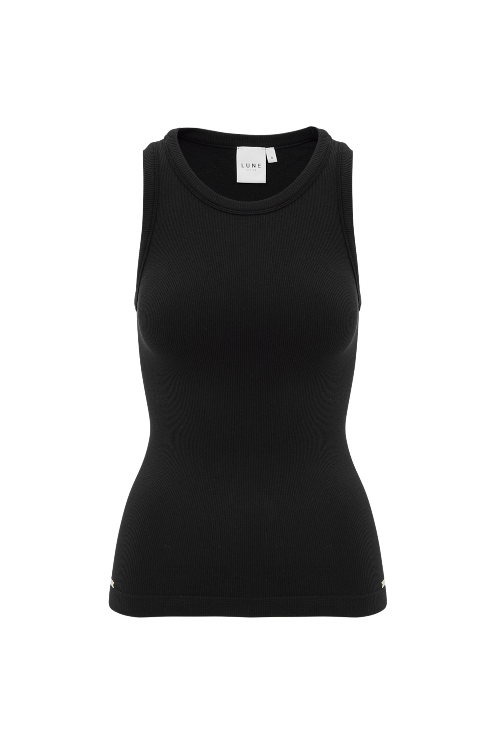 MAIA MicroModal soft rib tank - Black