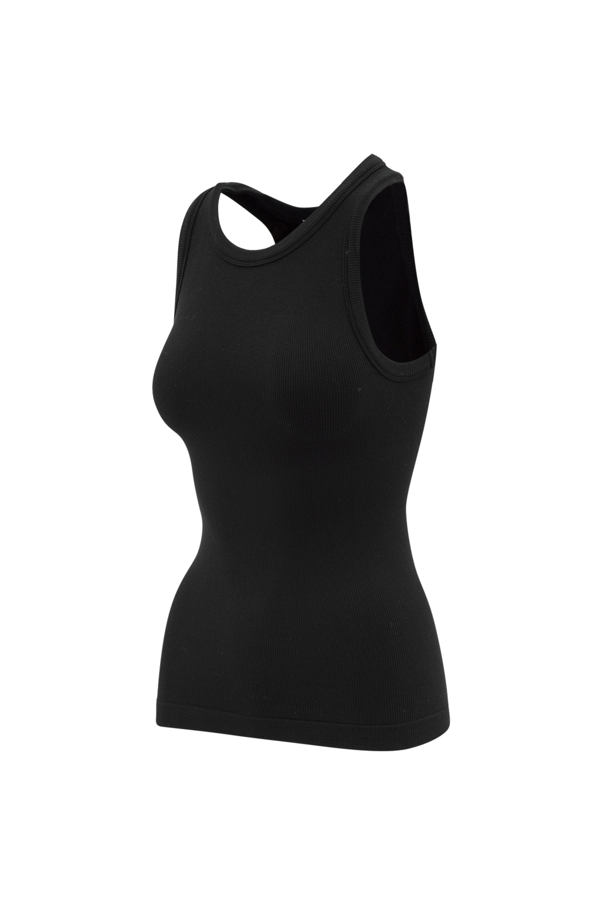 MAIA MicroModal soft rib tank - Black