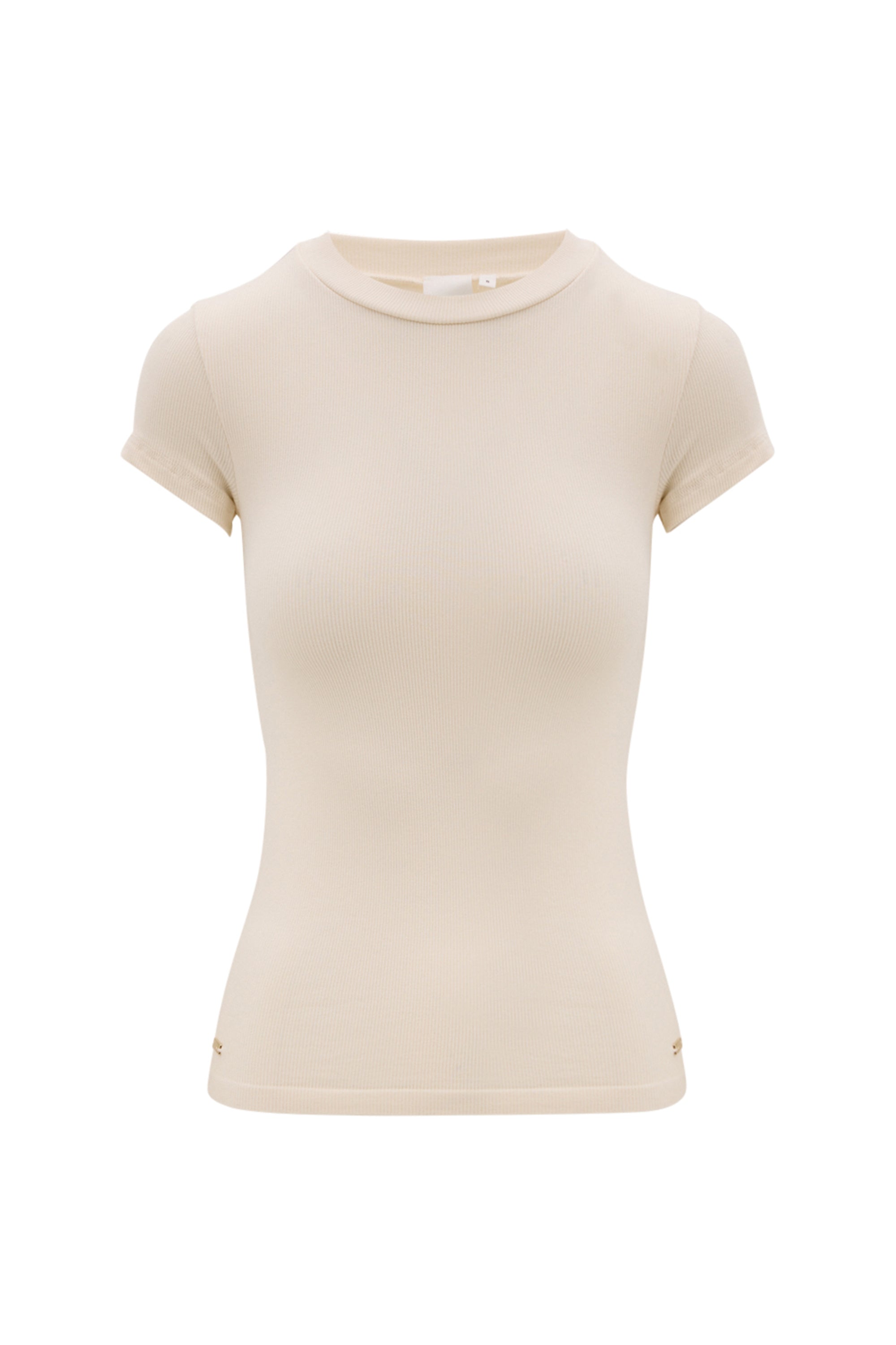 MAIA Micromodal short sleeve tee - Marshmellow